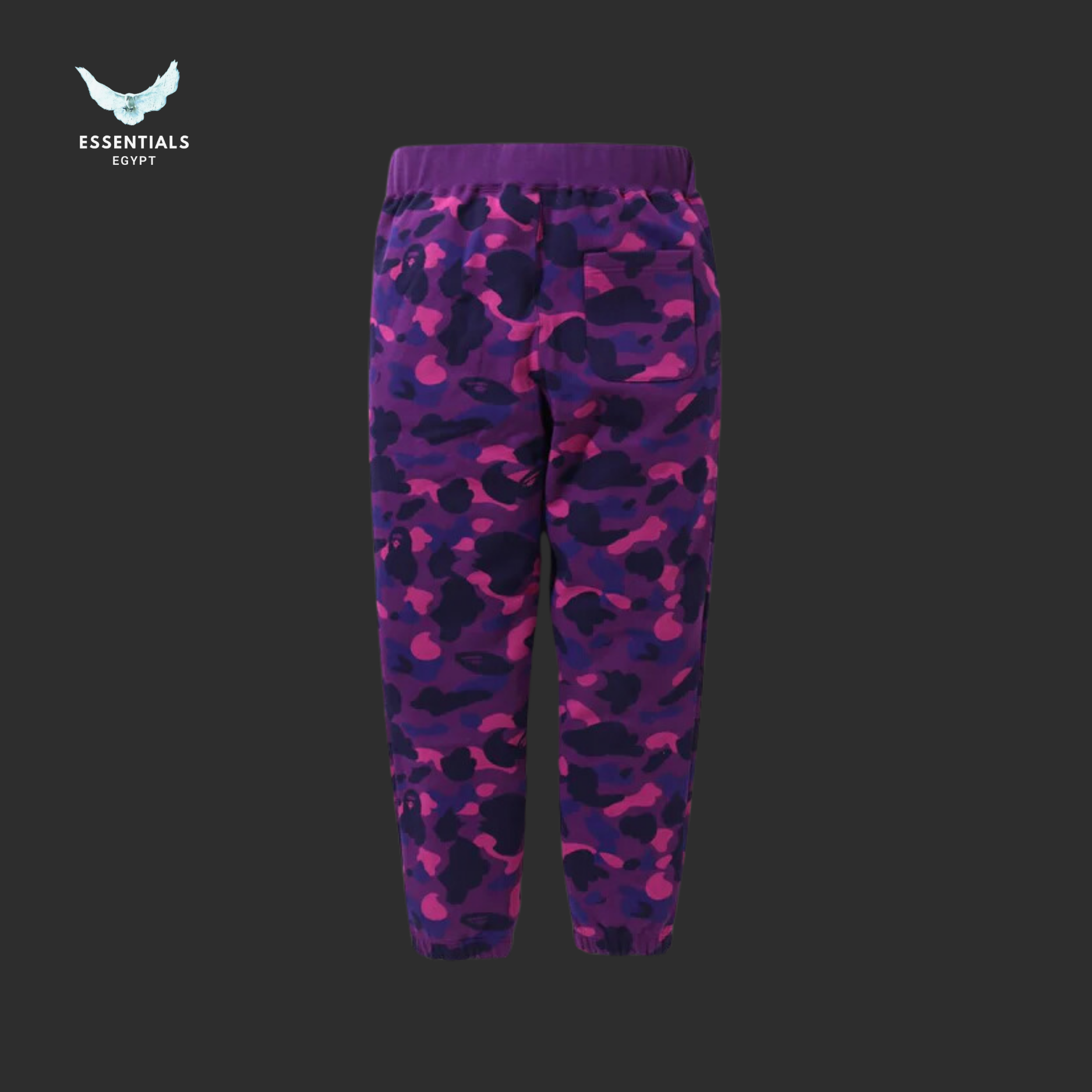 BAPE Color Camo Wide Fit Sweat Pants 'Purple'