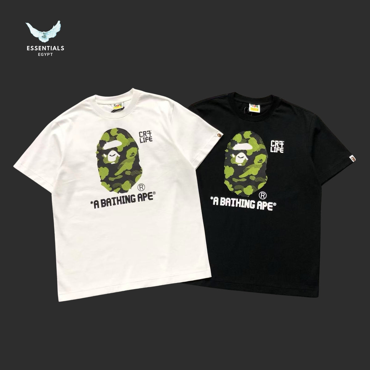 BAPE CR7Life Reflection Camo Tee