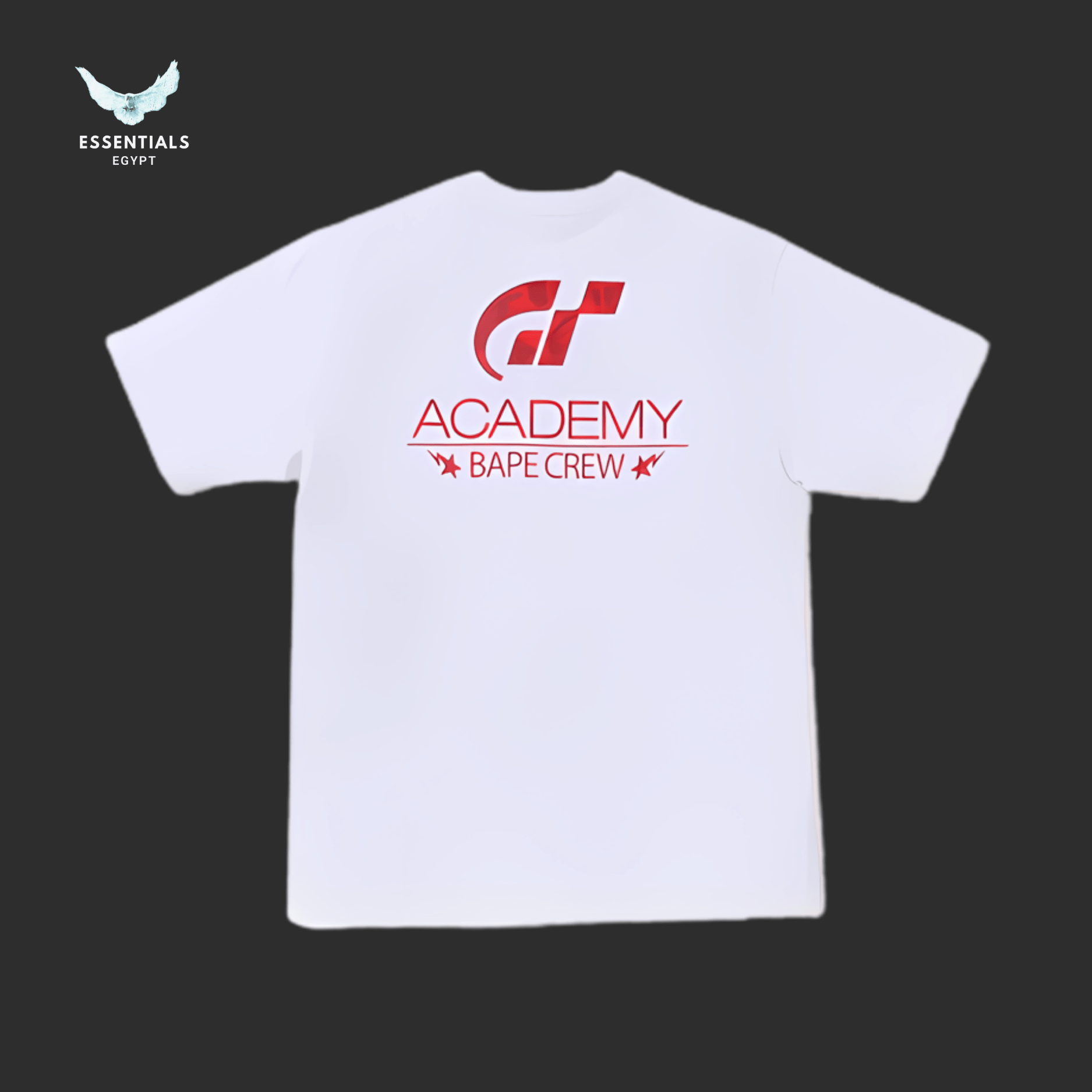 BAPE x Gran Turismo Ape Head #1 Tee 'White' BAPE x Gran Turismo Ape Head #1 Tee 'White'