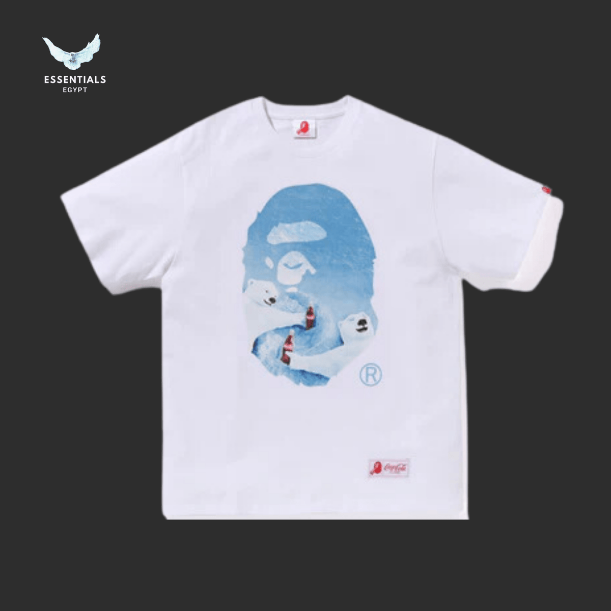 トップス Coca-Cola VICK TEE XXL (WHITE) White Coca Cola Tshirt vintage Black Coke shirt Unisex For