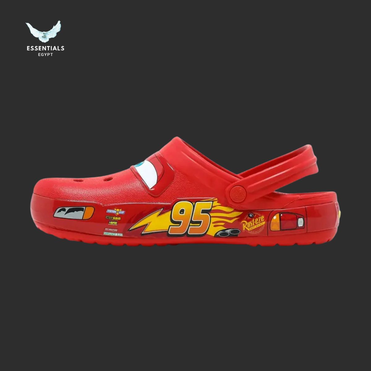 Lightning McQueen Crocs – Red