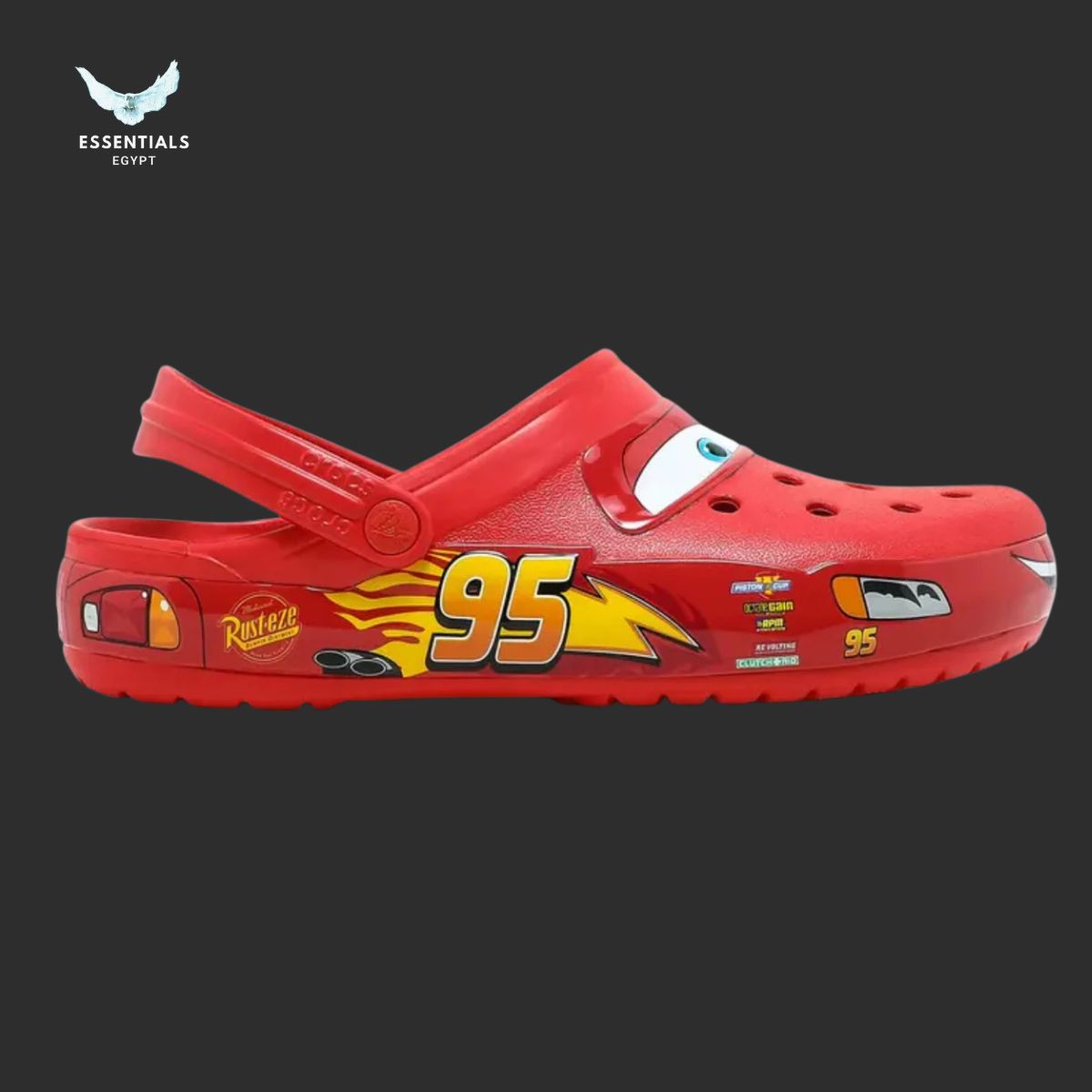 Lightning McQueen Crocs – Red