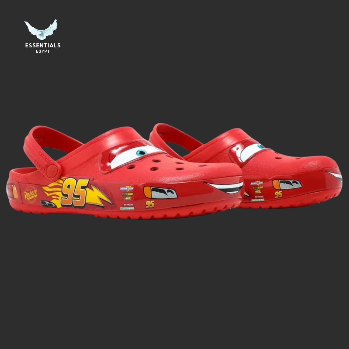 Lightning McQueen Crocs – Red
