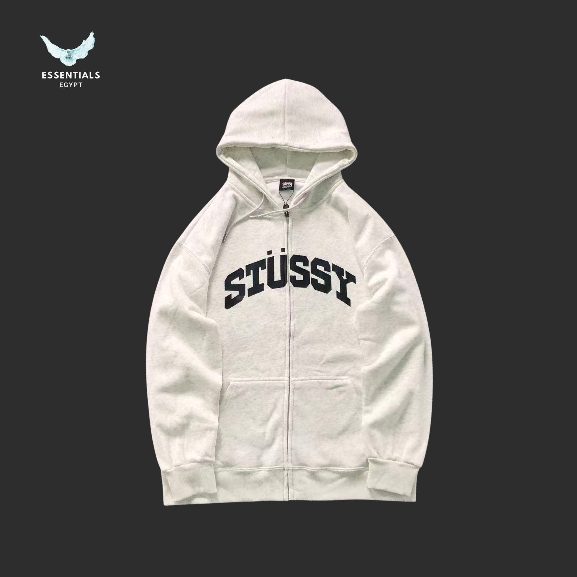 Block Sport Zip Stussy Hoodie