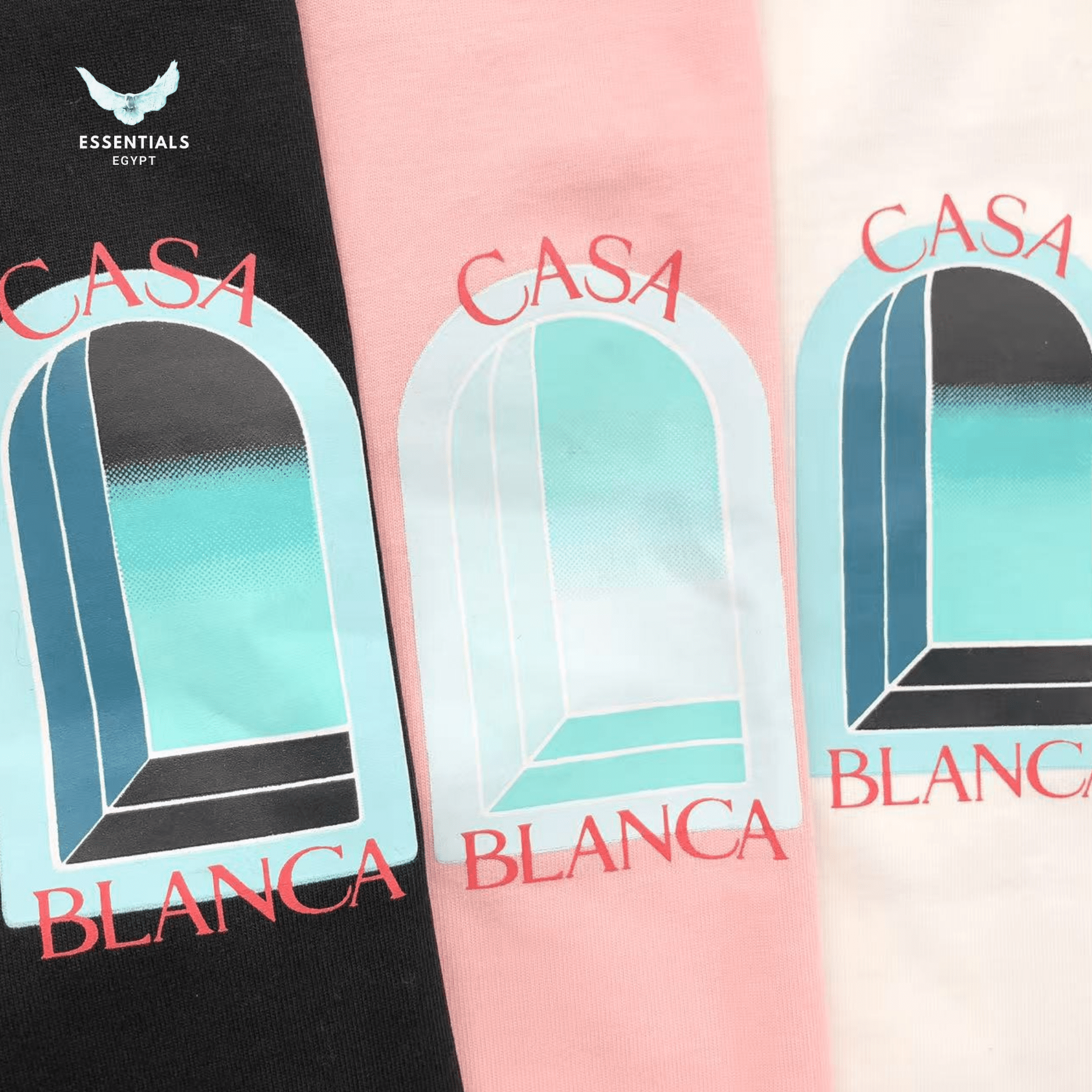Casablanca L'Arc Coloré T-Shirt - ESSENTIALS EGYPT