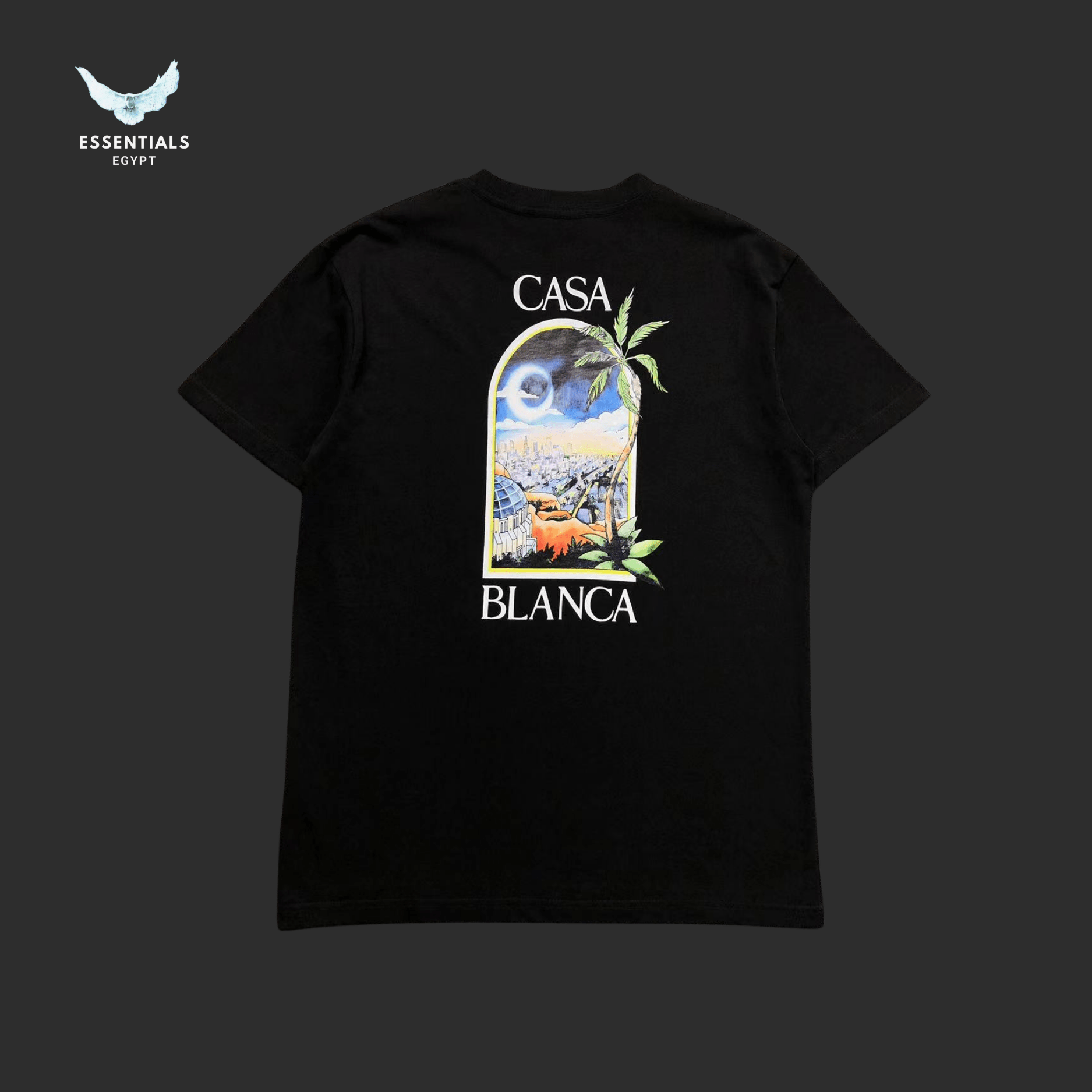 Casablanca T-Shirt – Sunset Postcard - ESSENTIALS EGYPT
