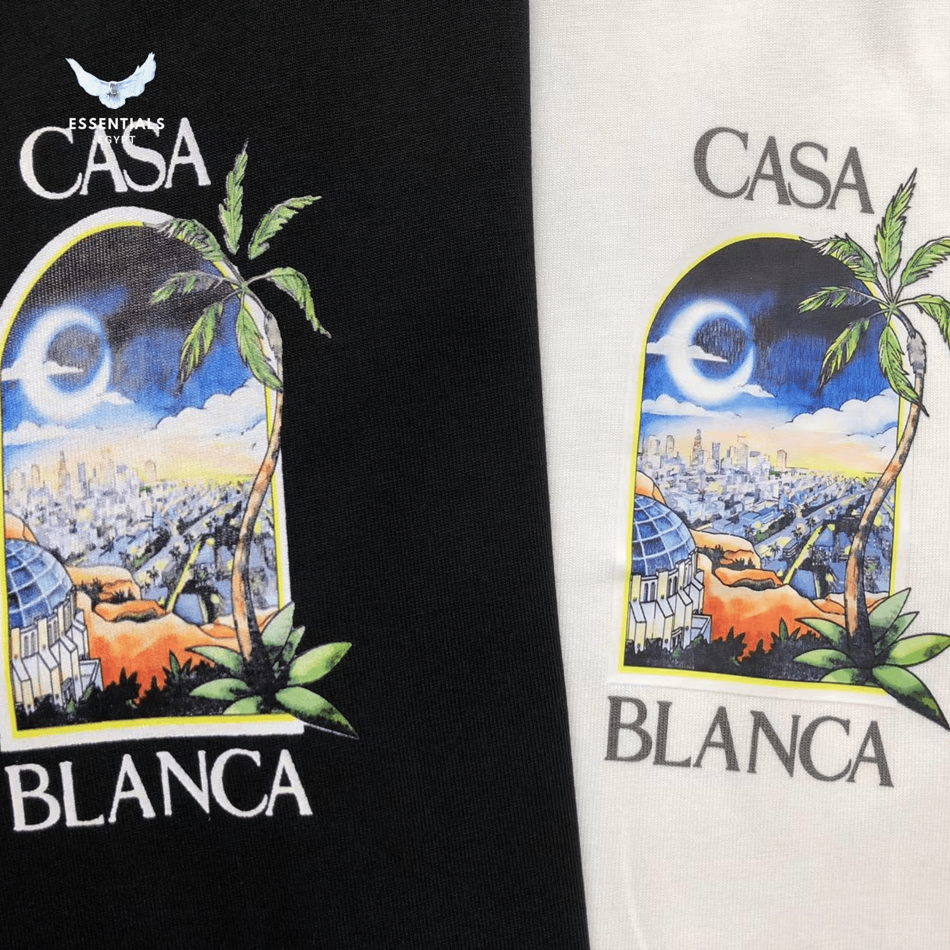 Casablanca T-Shirt – Sunset Postcard - ESSENTIALS EGYPT
