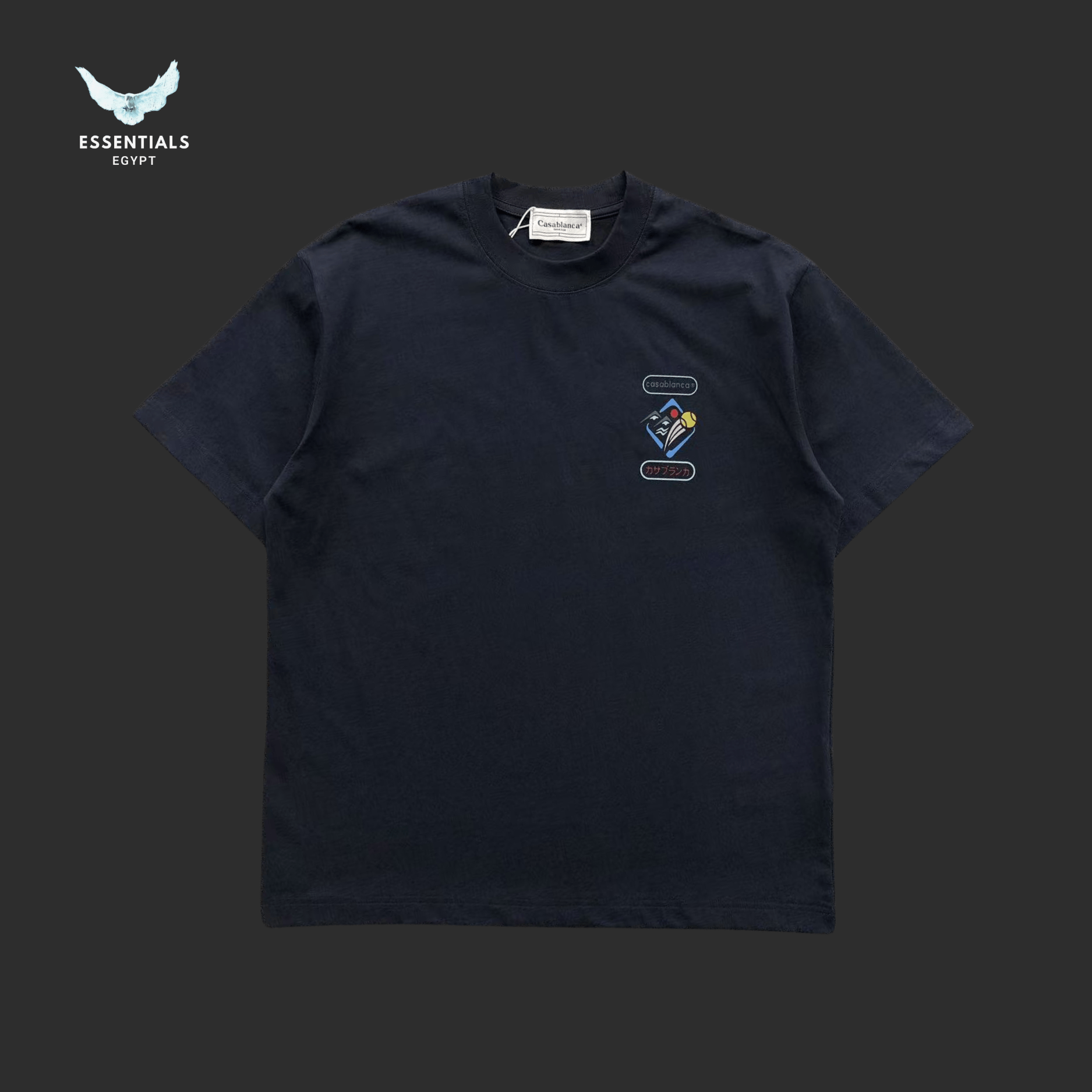 Casablanca Montagne Sportif T-Shirt - ESSENTIALS EGYPT