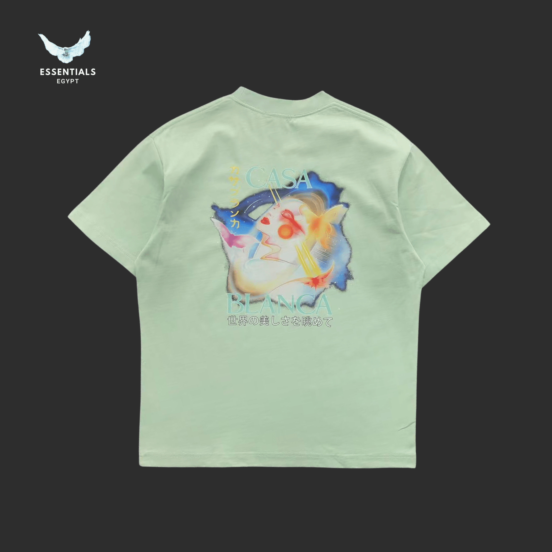 Casablanca Galactic Connection T-Shirt - ESSENTIALS EGYPT