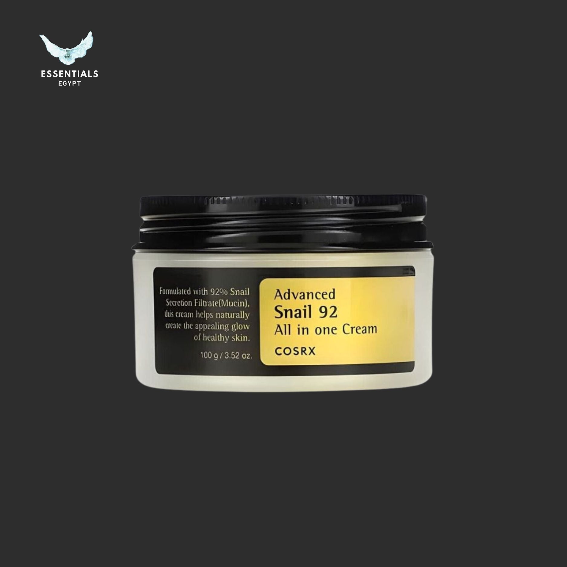 COSRX Advanced Snail 92 All In One Cream – Hydrating Repair - ESSENTIALS EGYPT