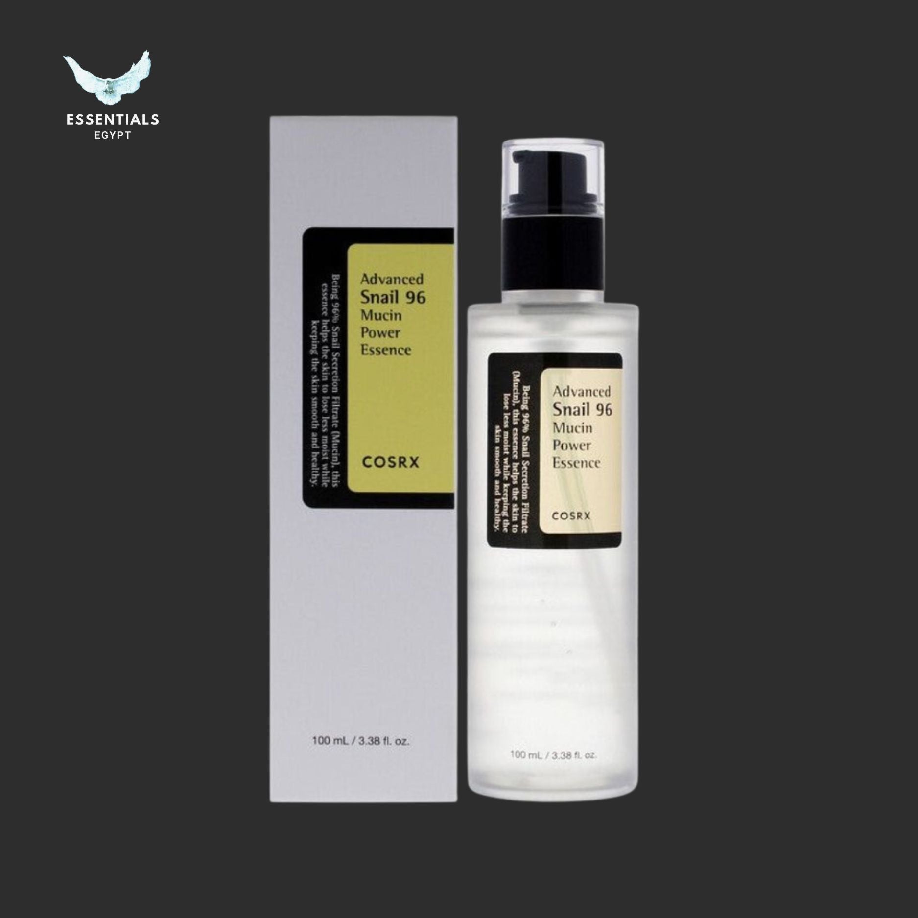 COSRX Advanced Snail 96 Mucin Power Essence – Glow & Repair - ESSENTIALS EGYPT