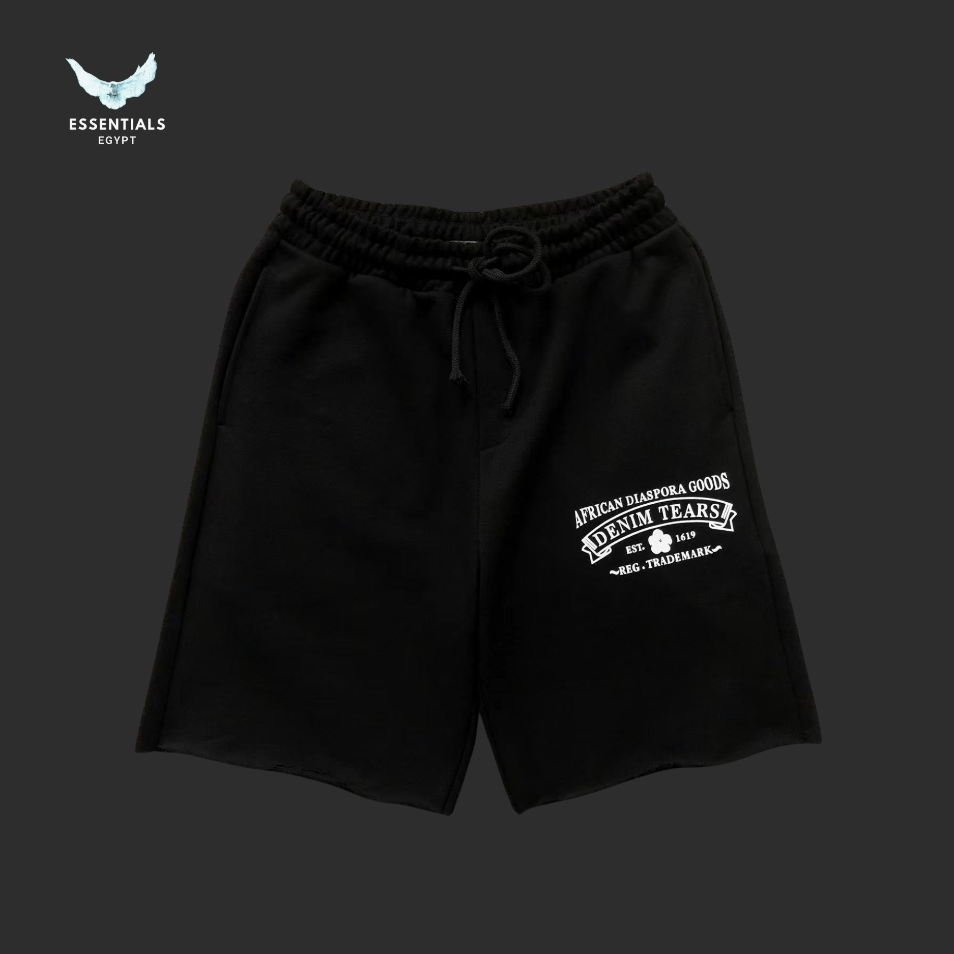 Denim Tears Shorts – Classic Logo Patch - ESSENTIALS EGYPT