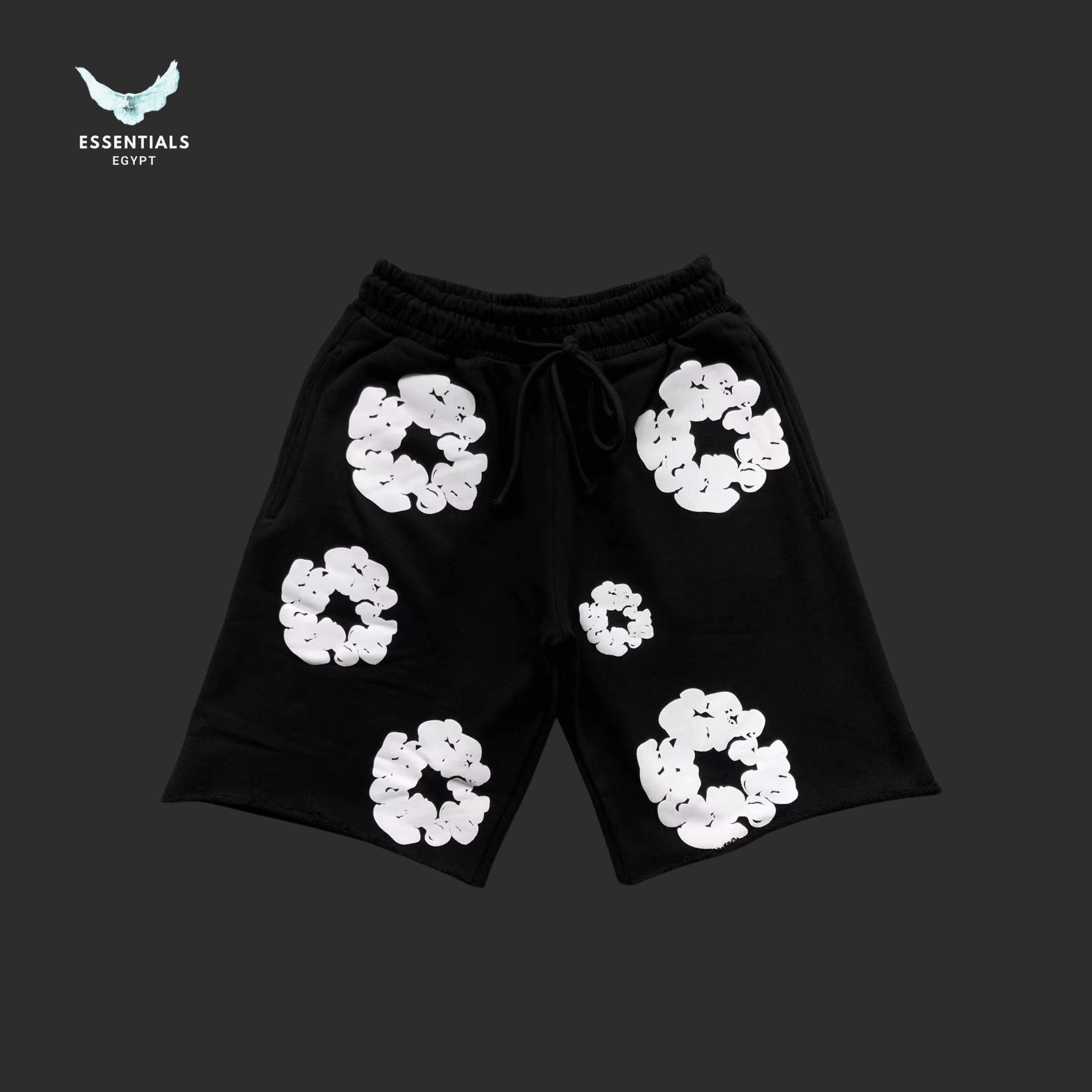 Denim Tears Shorts – Classic Logo Patch - ESSENTIALS EGYPT