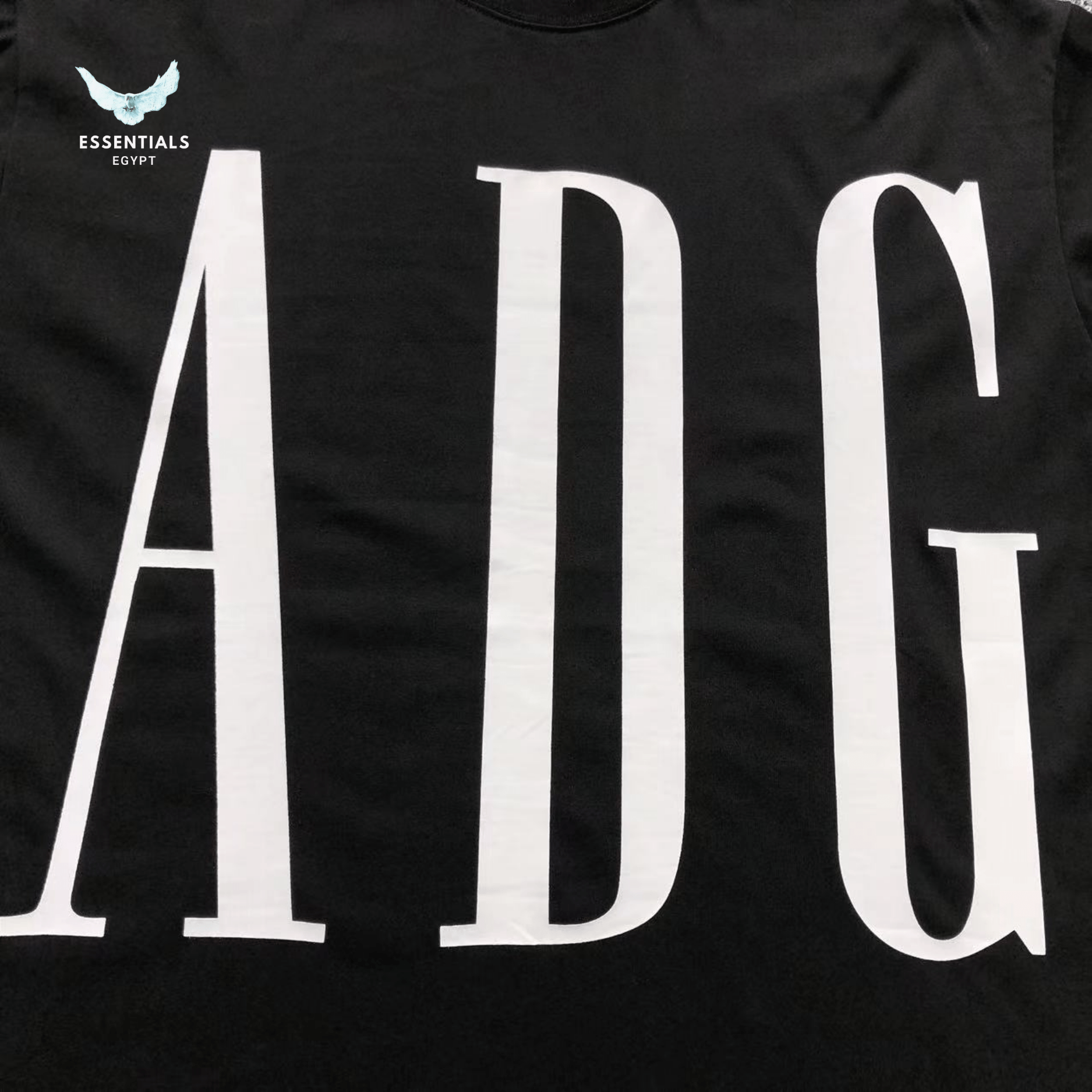 Denim Tears T-Shirt – ADG Oversize Logo - ESSENTIALS EGYPT