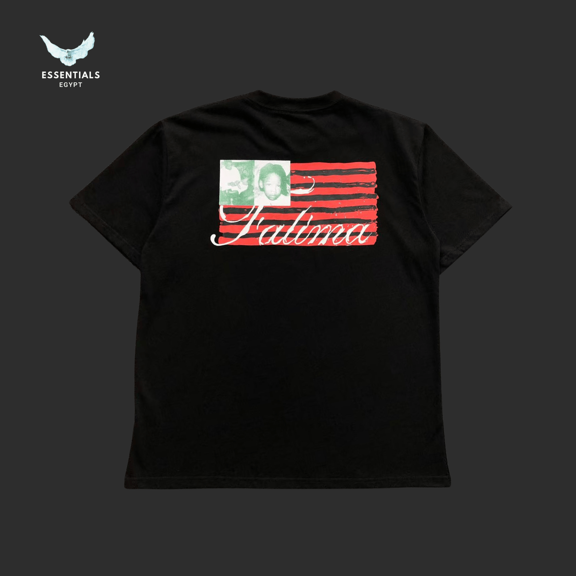 Denim Tears T-Shirt – Italian Flag America Graphic - ESSENTIALS EGYPT