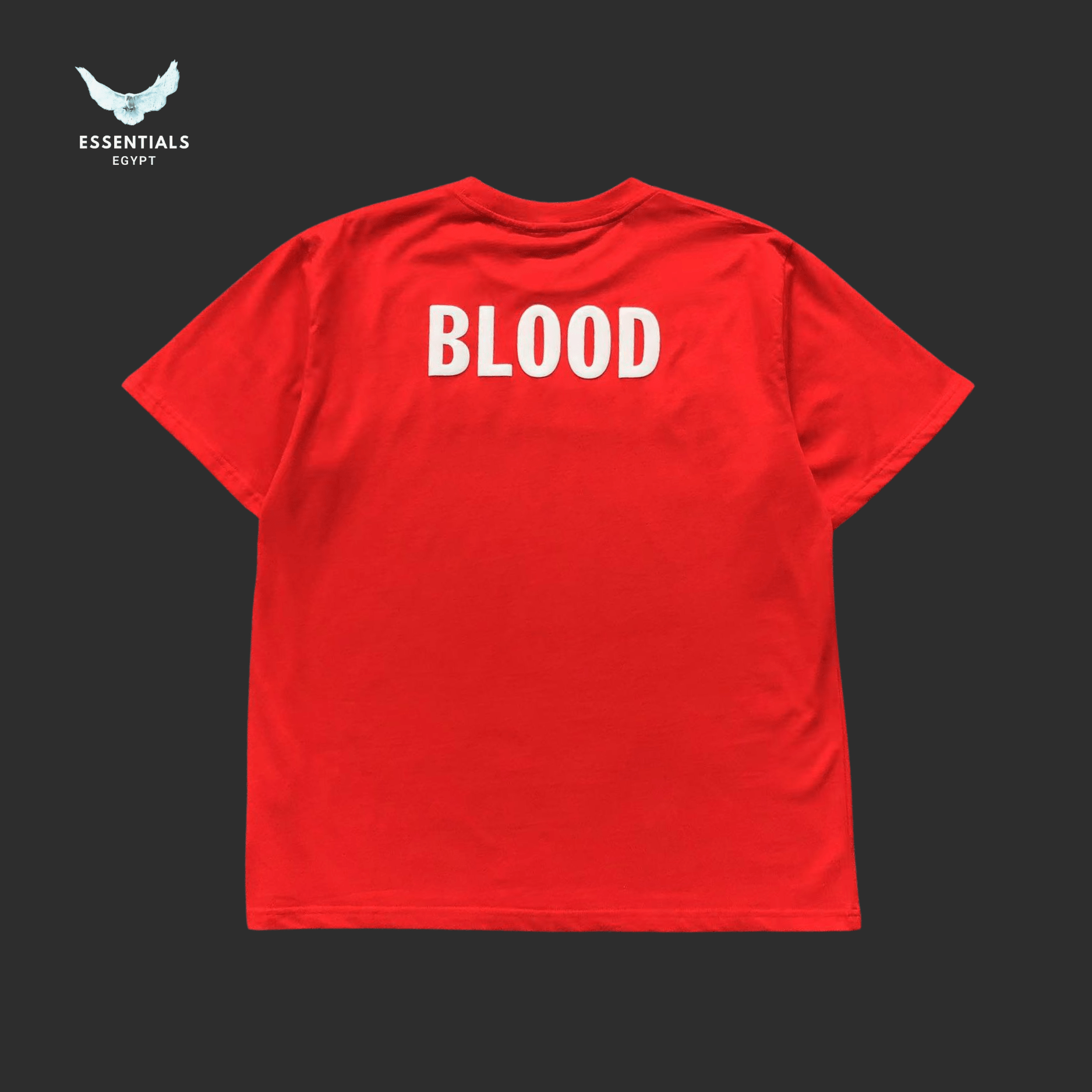 Denim Tears T-Shirt – Blood Africa Graphic - ESSENTIALS EGYPT