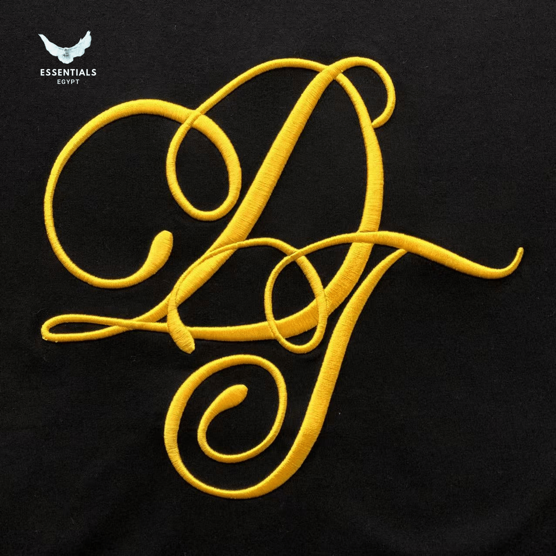 Denim Tears T-Shirt – Monogram Logo Print - ESSENTIALS EGYPT