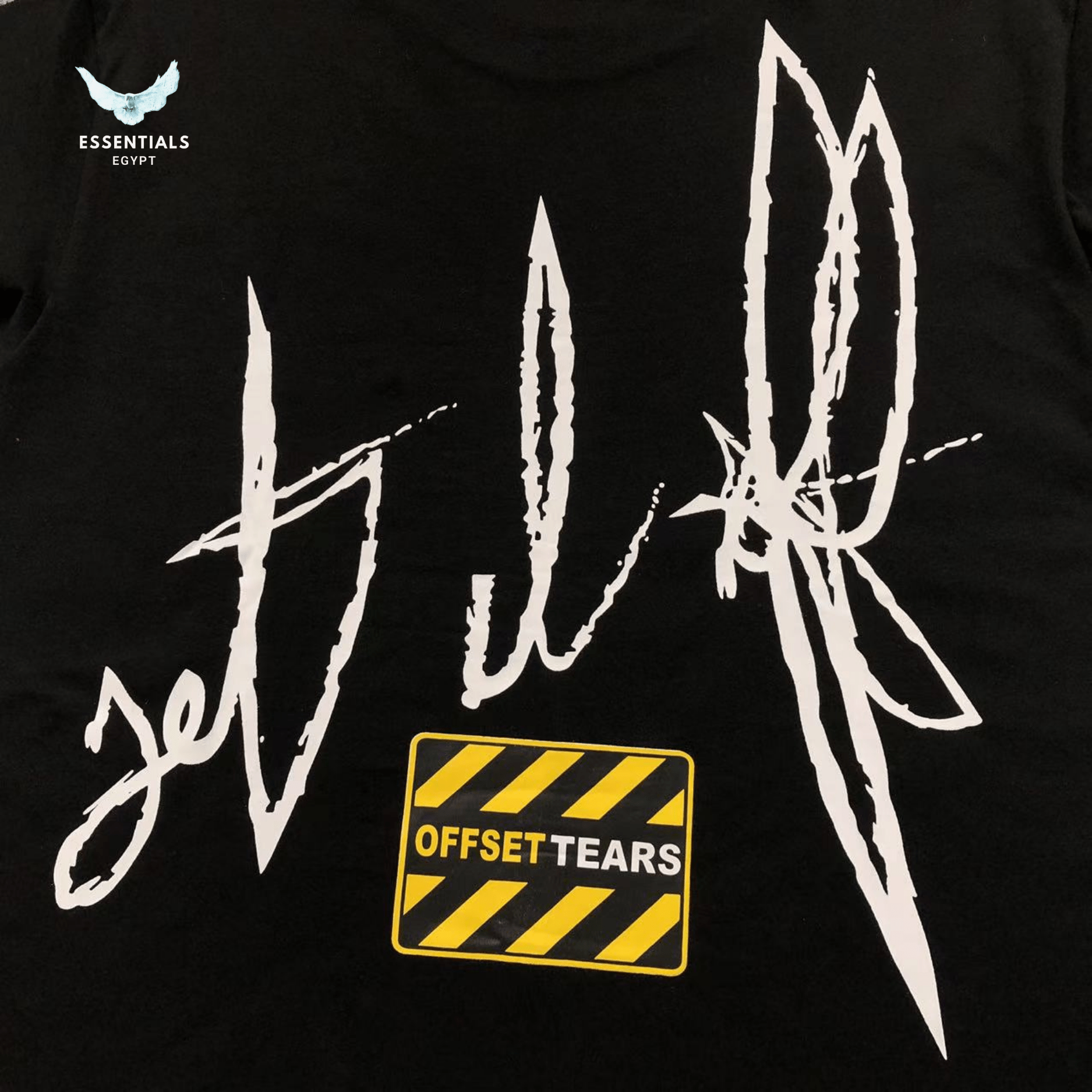 Denim Tears T-Shirt – Poppy Flower Graphic - ESSENTIALS EGYPT