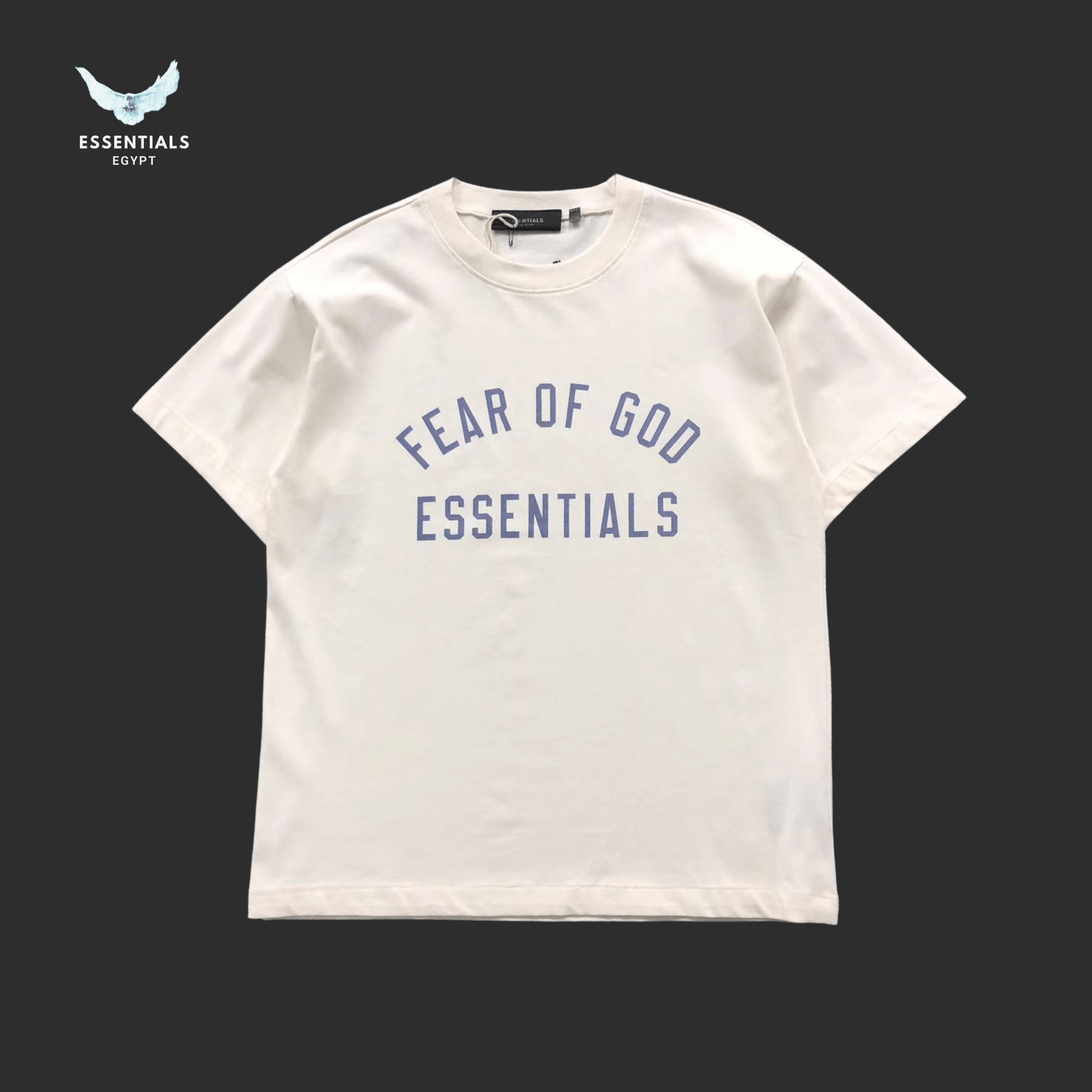 Essentials T-Shirt – Multi Logo Drop - ESSENTIALS EGYPT