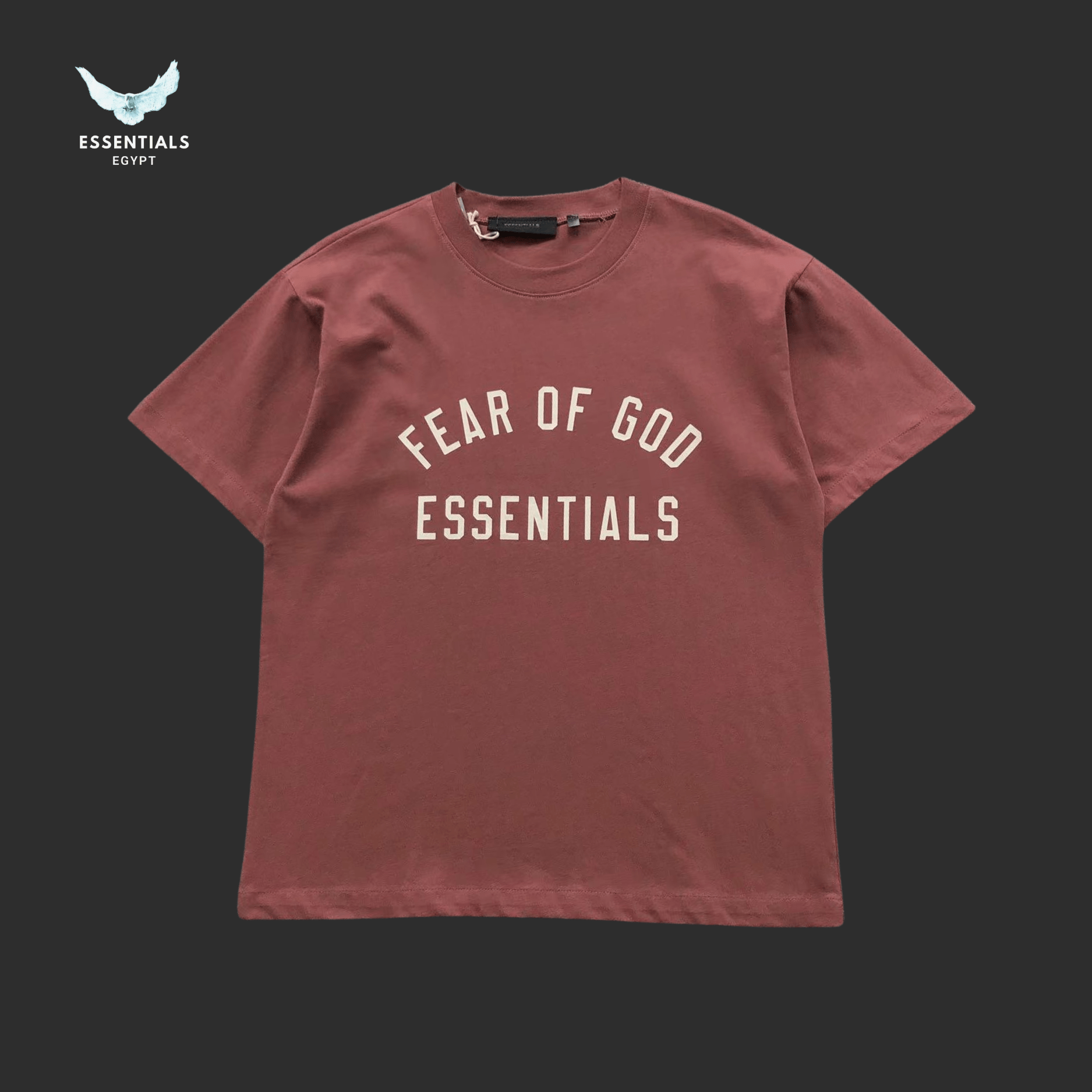 Essentials T-Shirt – Multi Logo Drop - ESSENTIALS EGYPT