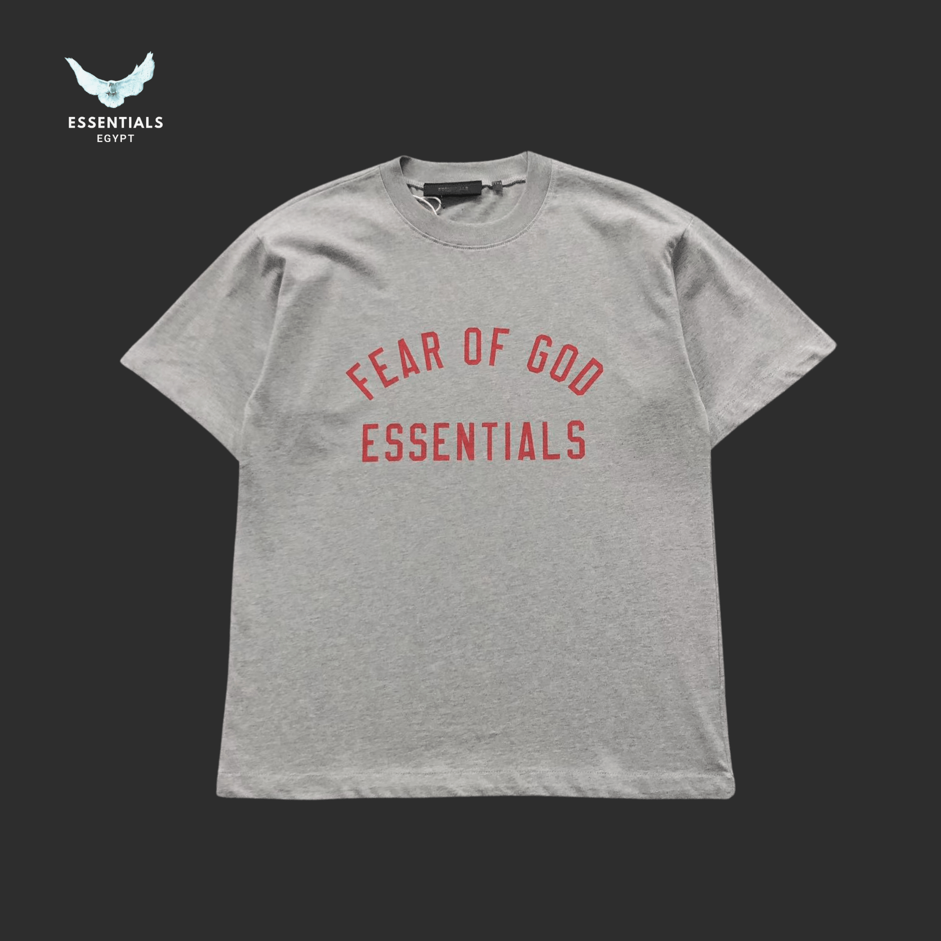 Essentials T-Shirt – Multi Logo Drop - ESSENTIALS EGYPT