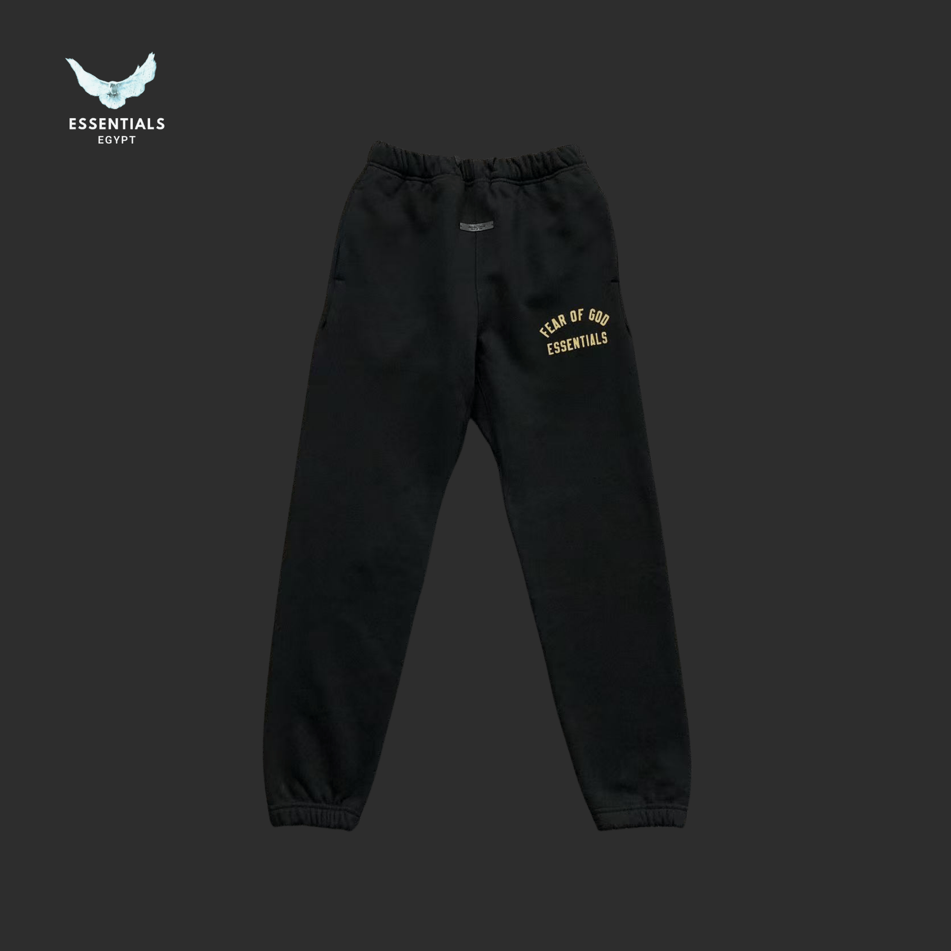 Essentials Sweatpants – Clean Logo Fleece - ESSENTIALS EGYPT