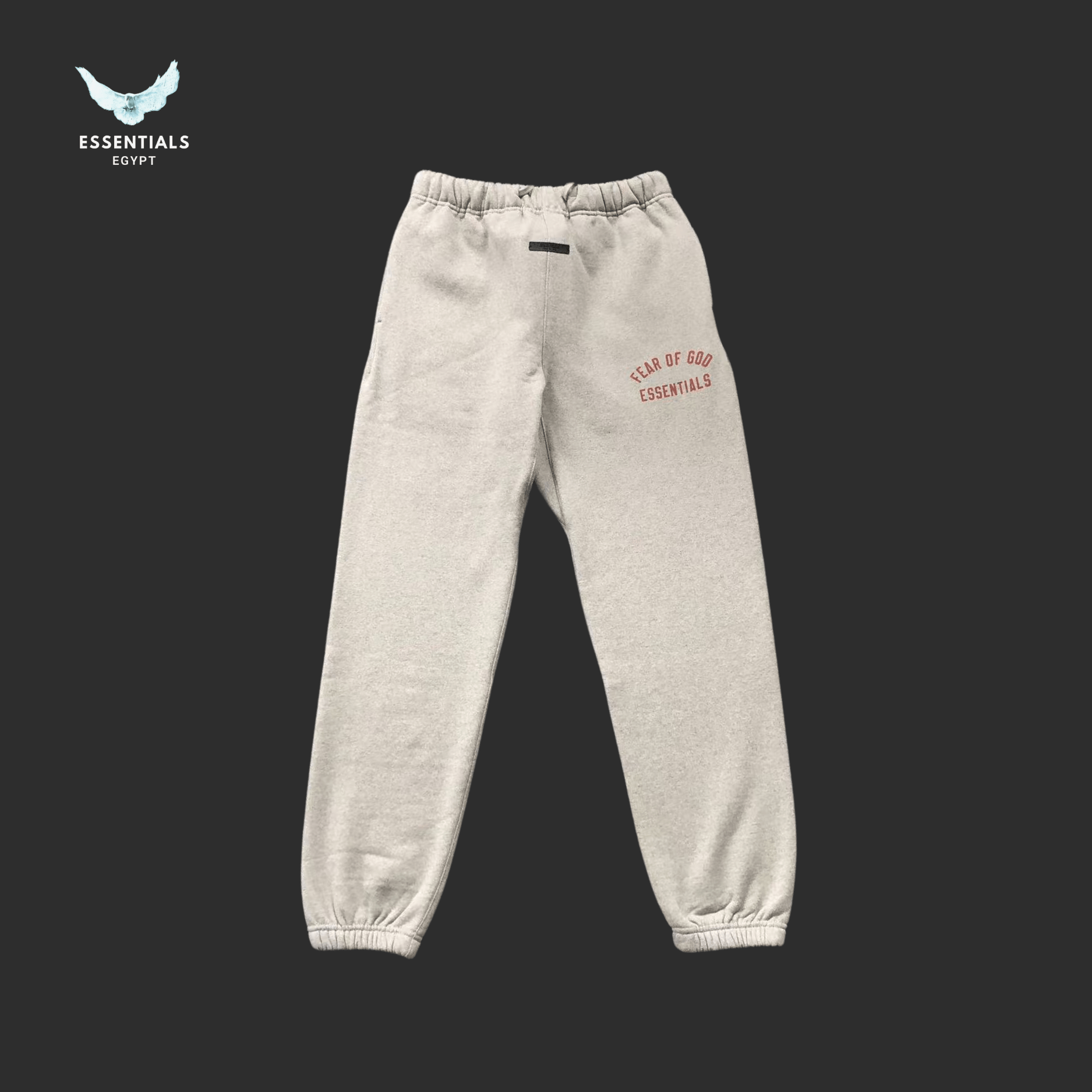 Essentials Sweatpants – Clean Logo Fleece - ESSENTIALS EGYPT