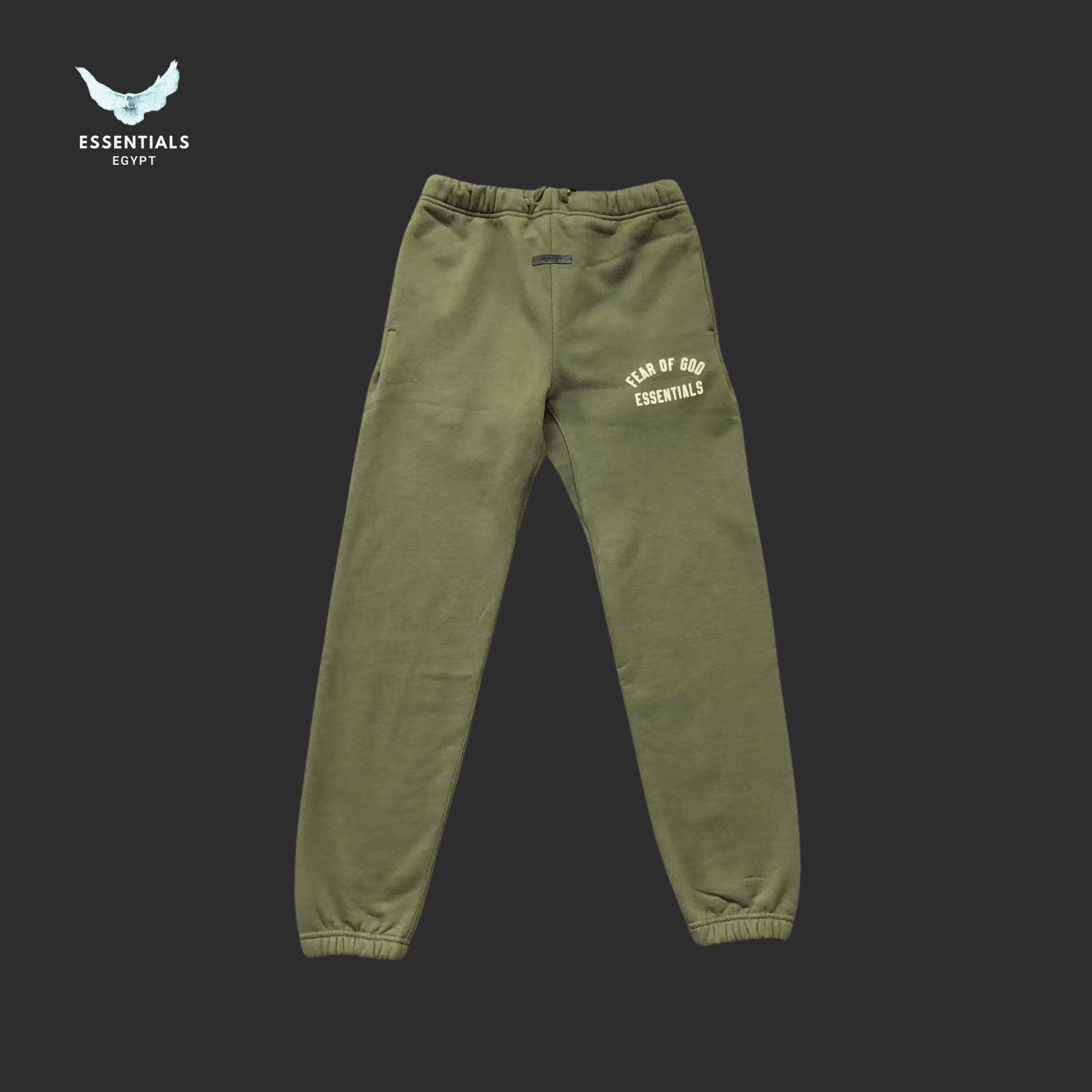 Essentials Sweatpants – Clean Logo Fleece - ESSENTIALS EGYPT