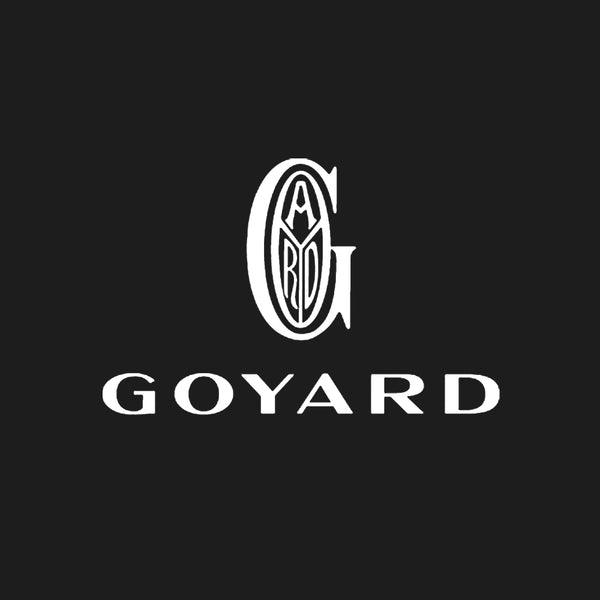 Goyard logo on a black background