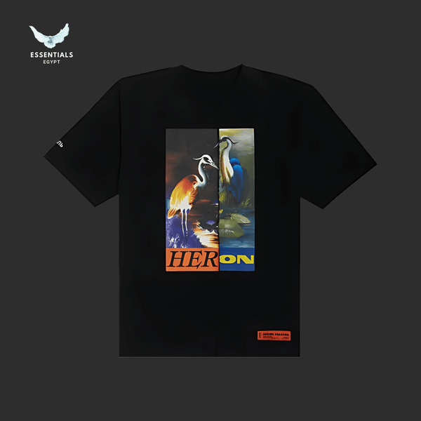 Heron Preston Split Graphic Tee Egypt | Essentials EG