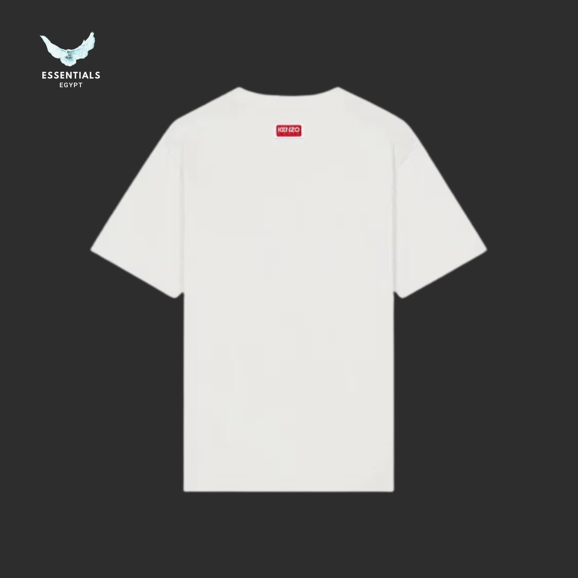 Kenzo Varsity Jungle Embroidered T-Shirt 'Off White'