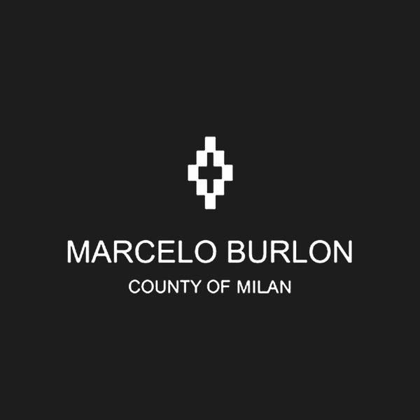 Marcelo Burlon logo on a black background