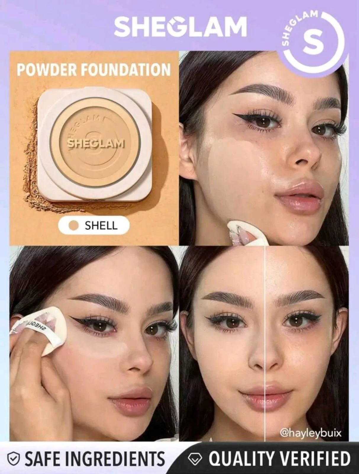 SHEGLAM Skin - Focus High Coverage Powder Foundation - ESSENTIALS EGYPT