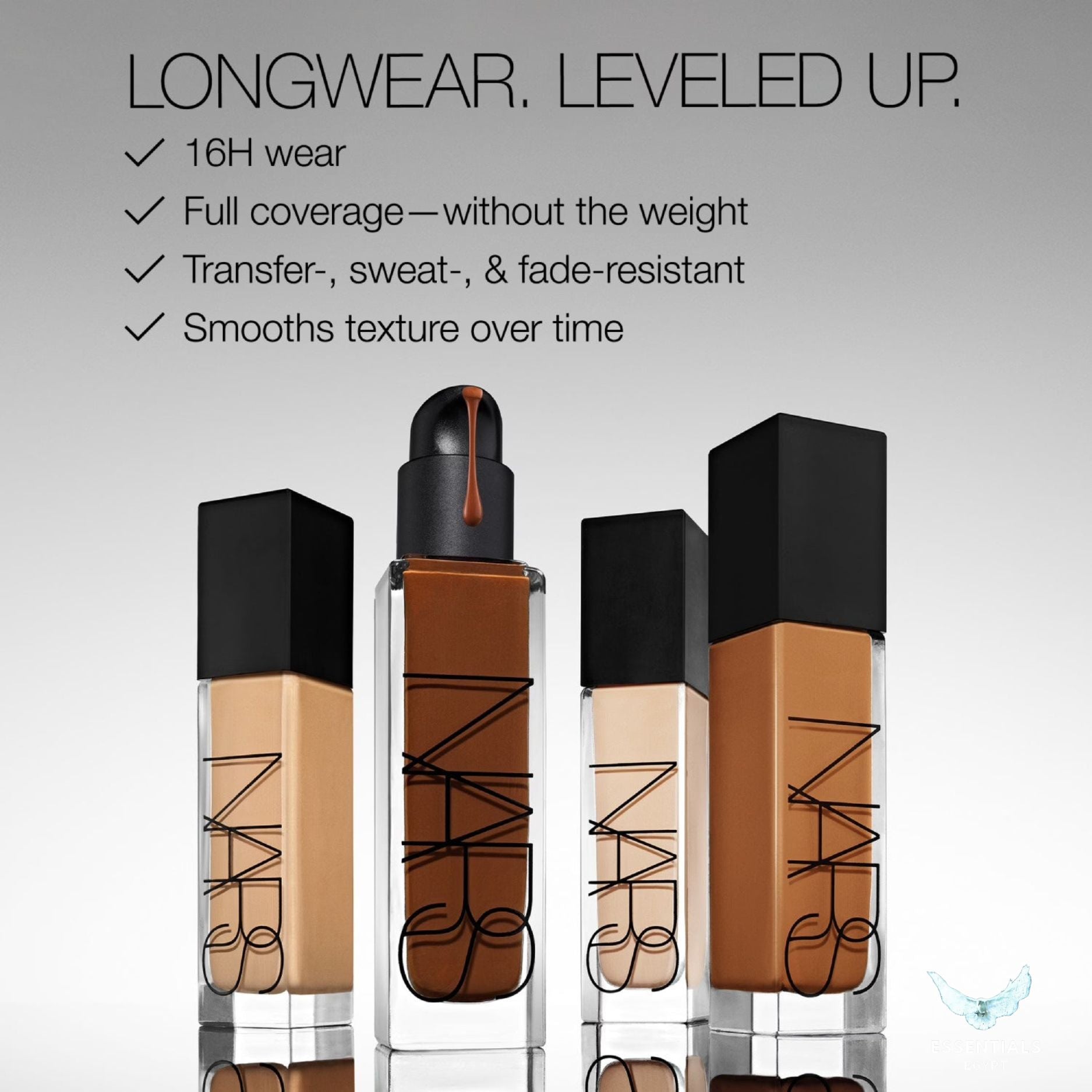 NARS Natural Radiant Longwear Foundation - ESSENTIALS EGYPT