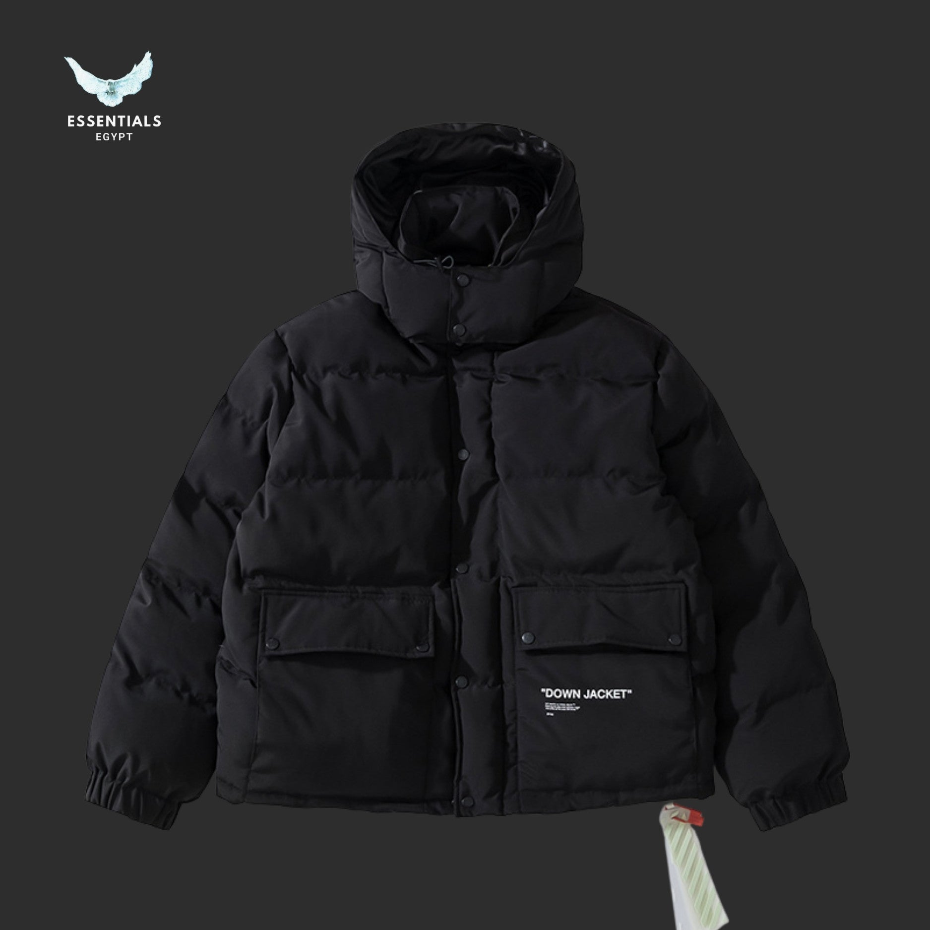 Off - White Down Jacket - ESSENTIALS EGYPT