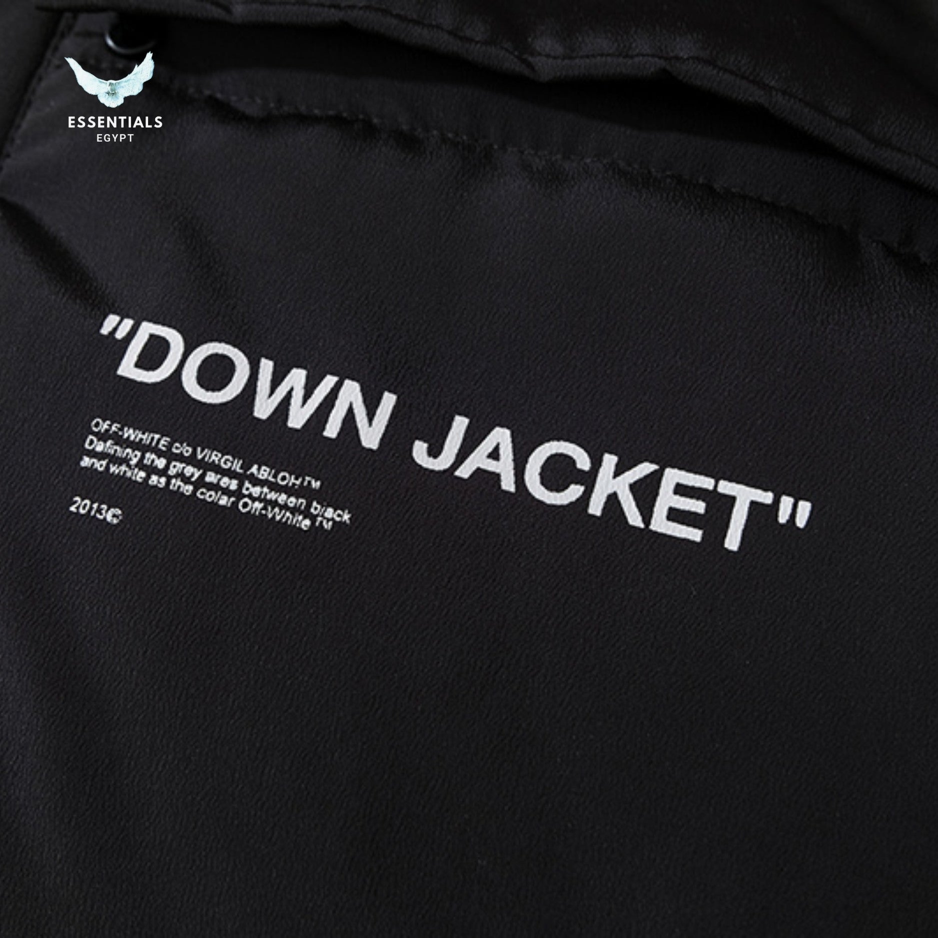 Off - White Down Jacket - ESSENTIALS EGYPT
