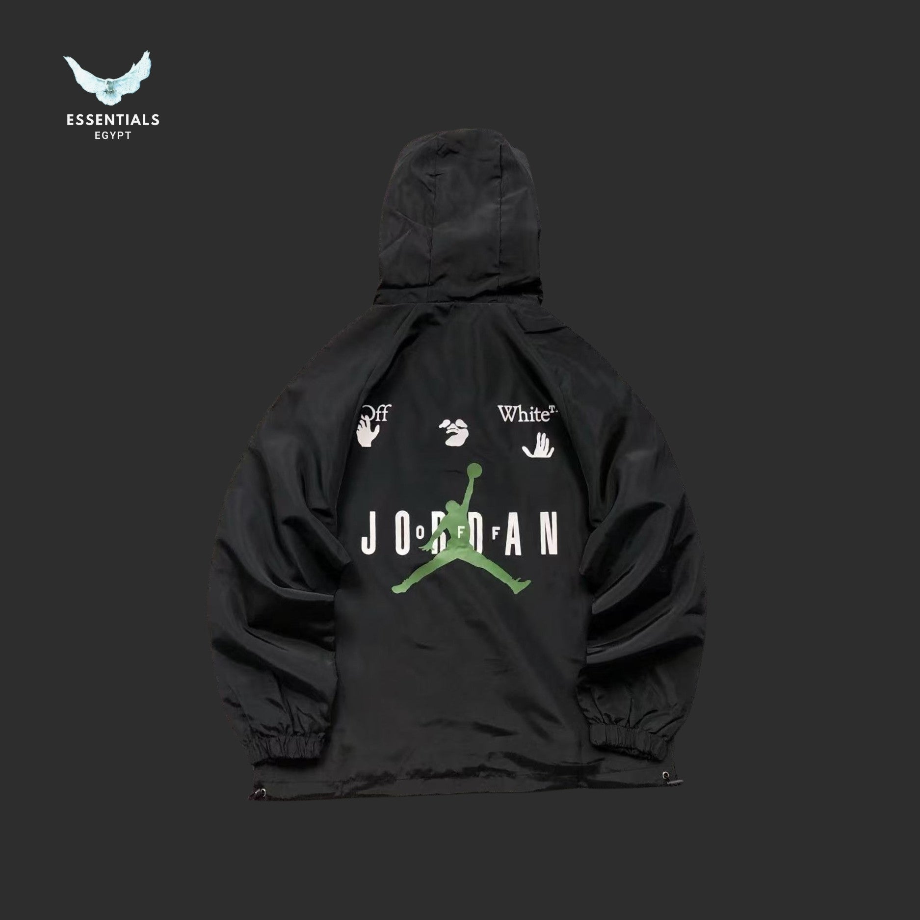 Off - White x Air Jordan Hoodie - ESSENTIALS EGYPT