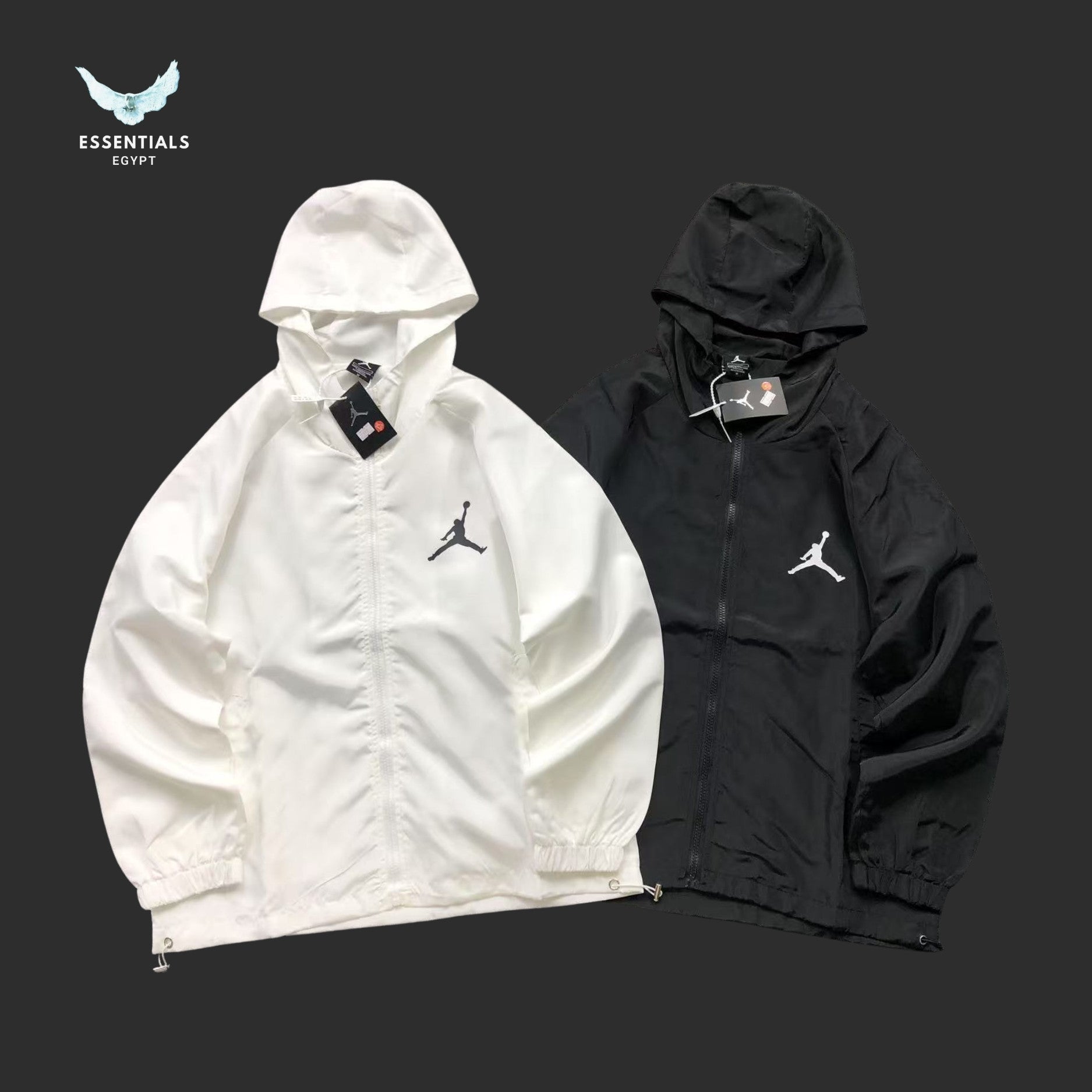 Off - White x Air Jordan Hoodie - ESSENTIALS EGYPT
