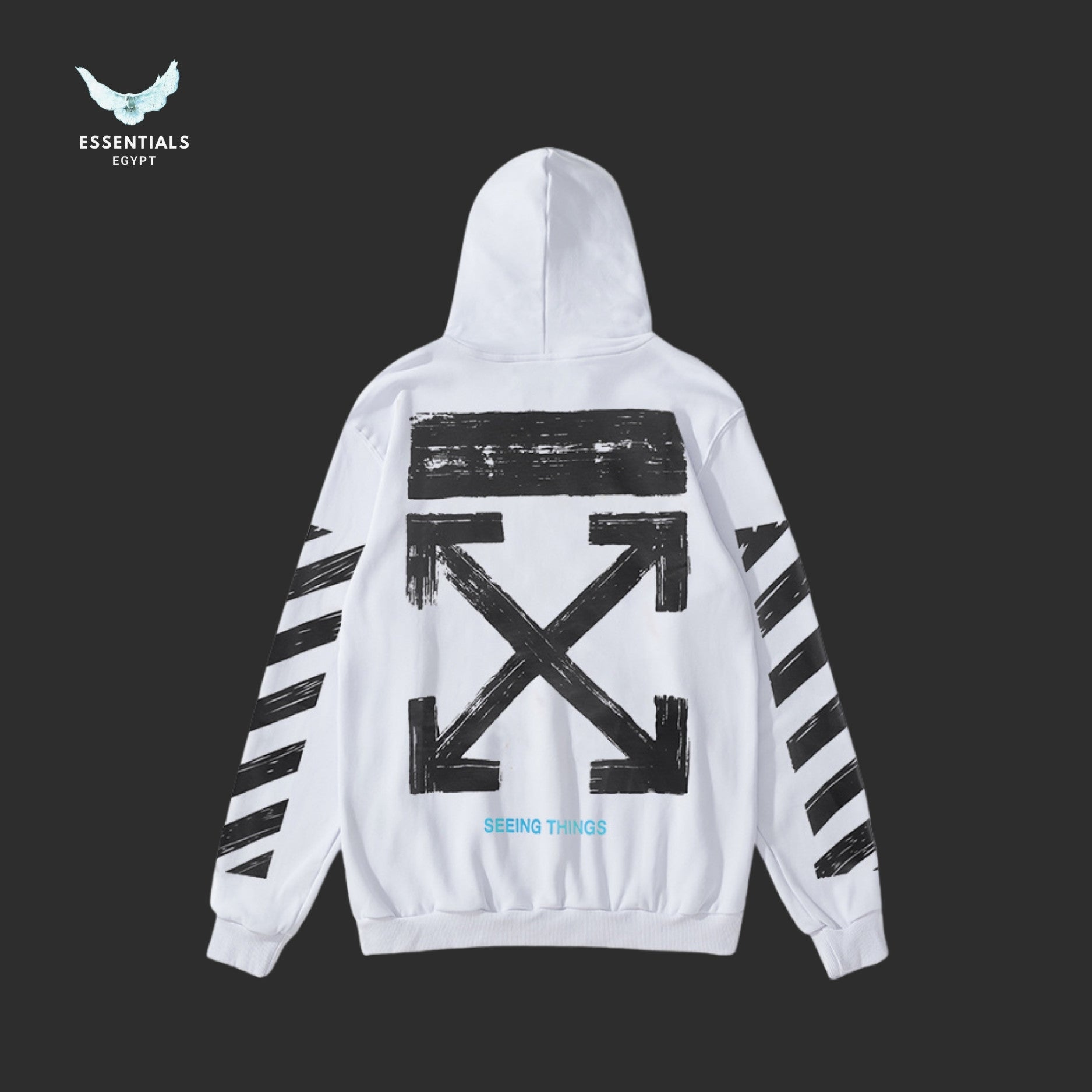 Off-White "Seeing Things" arrow hoodie