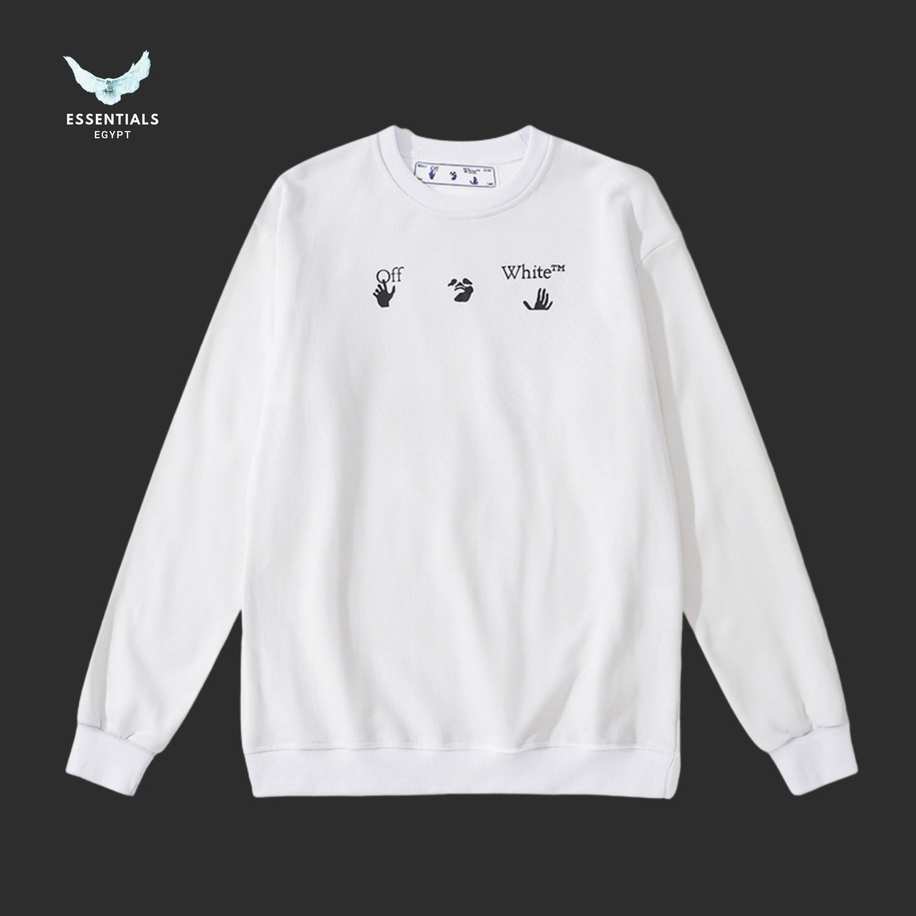 Off - White Melted Arrows Sweatshirt - ESSENTIALS EGYPT