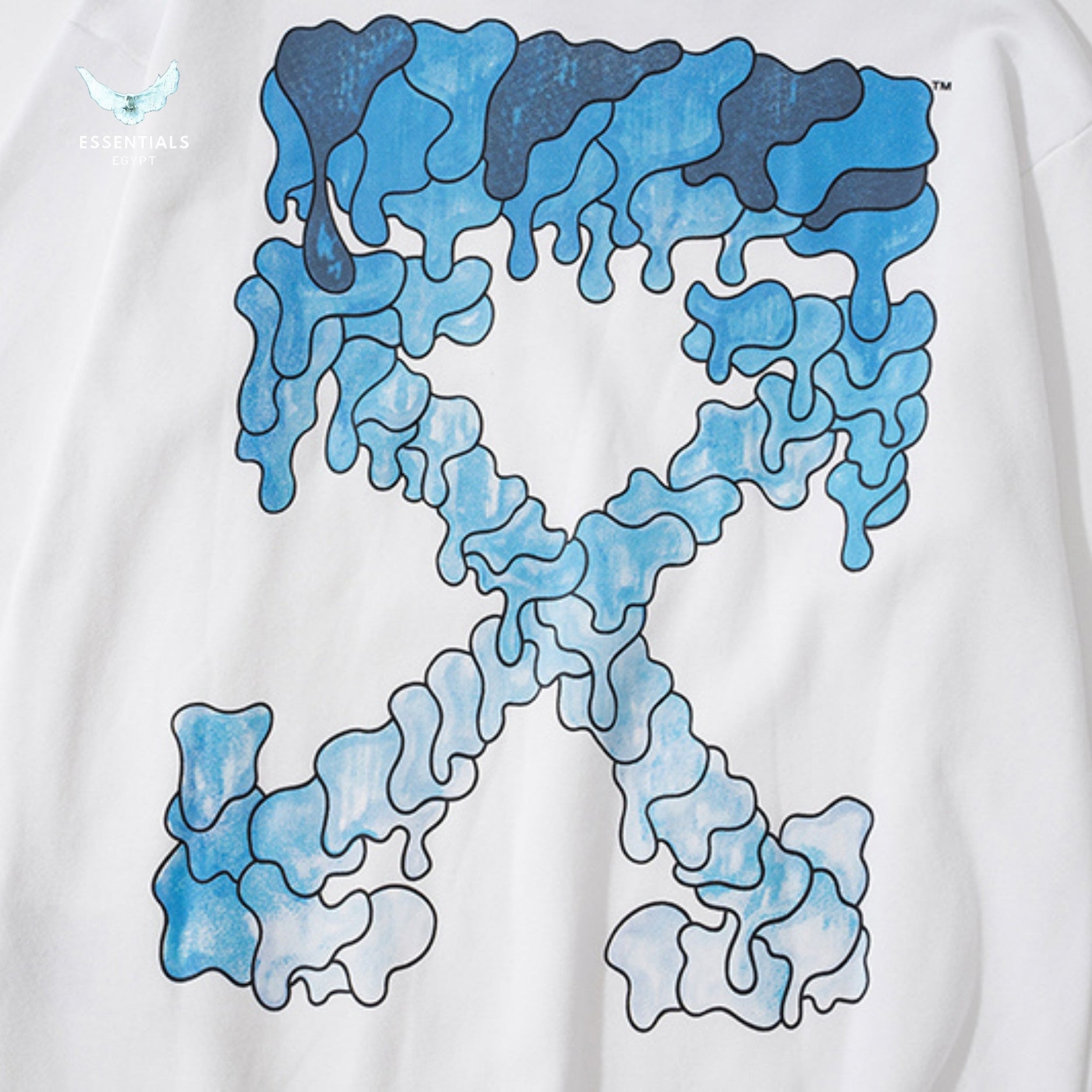 Off - White Melted Arrows Sweatshirt - ESSENTIALS EGYPT