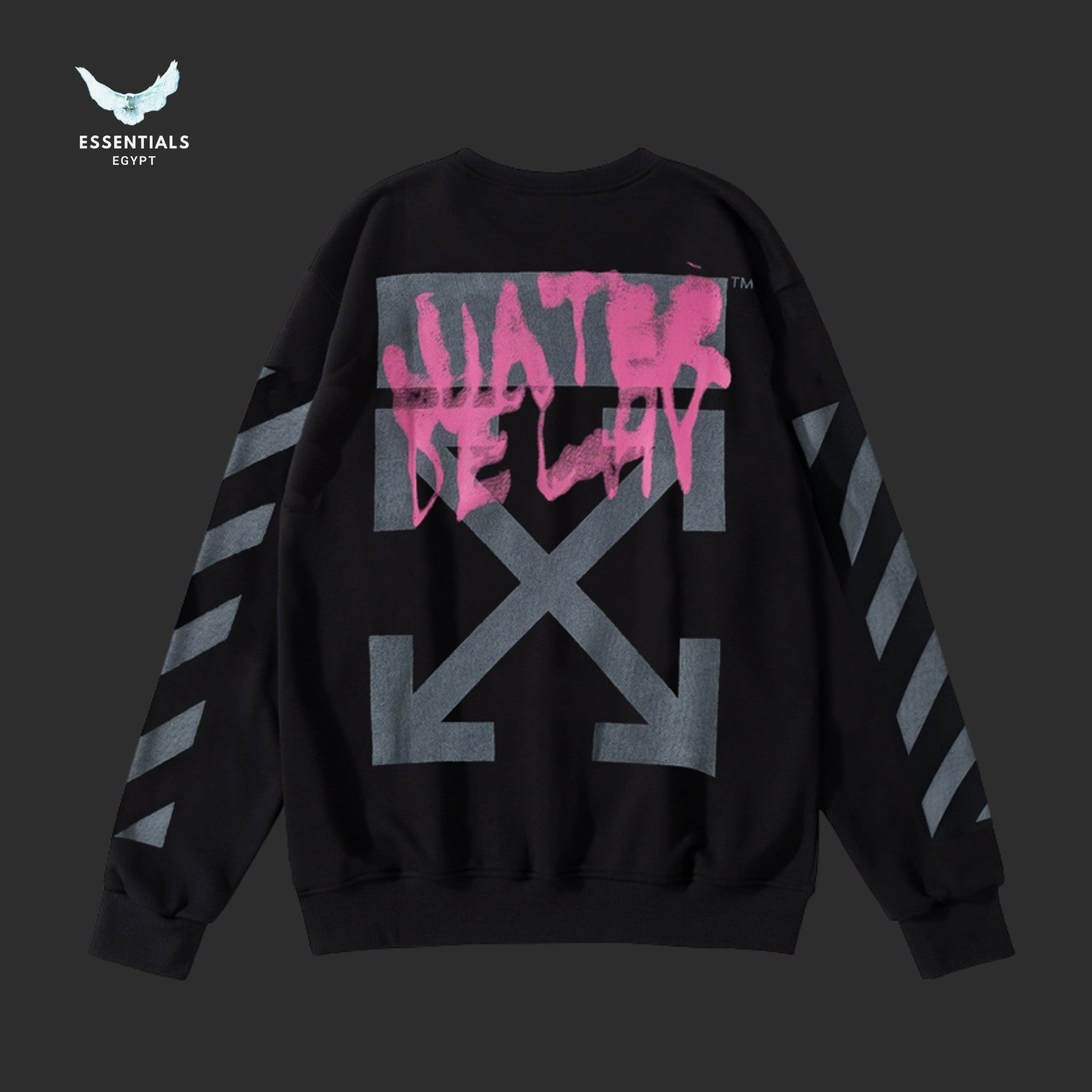 Off - White Water Delay Arrows Sweatshirt - ESSENTIALS EGYPT