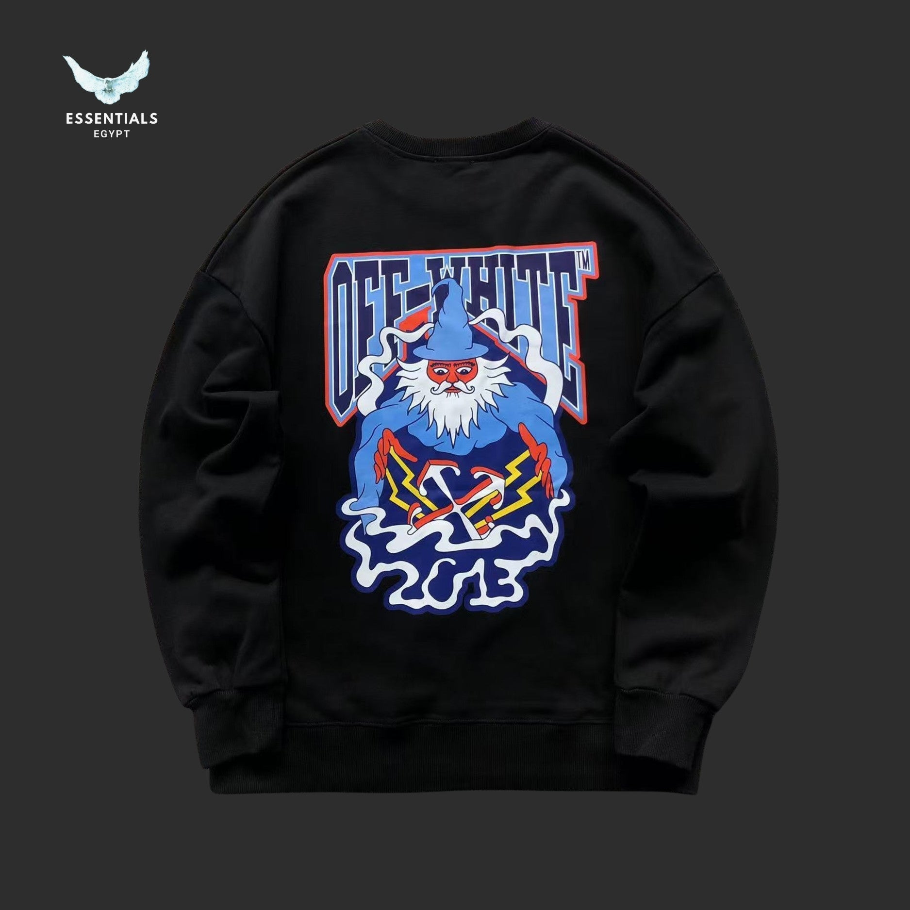 Off - White Wizard Skate Sweatshirt - ESSENTIALS EGYPT