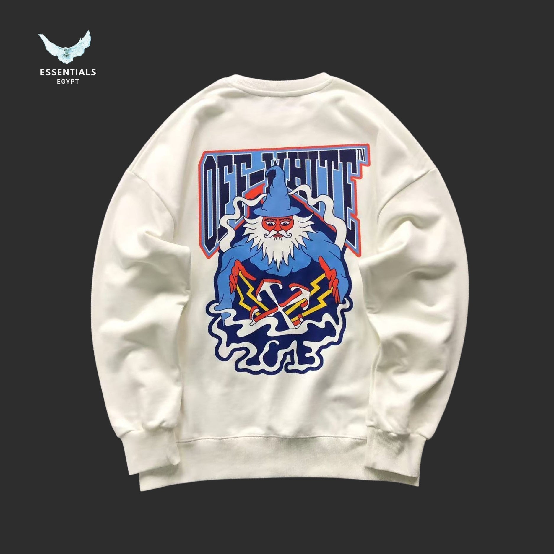 Off - White Wizard Skate Sweatshirt - ESSENTIALS EGYPT