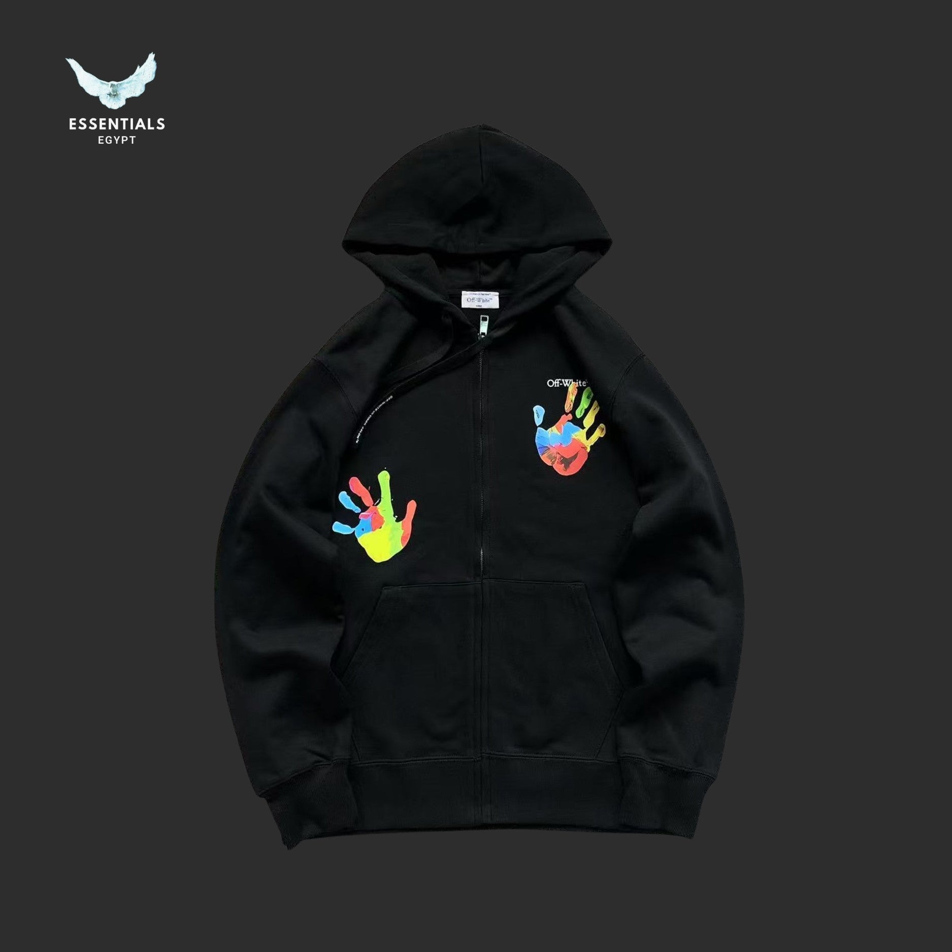 Off - White Kids Hands Hoodie - ESSENTIALS EGYPT