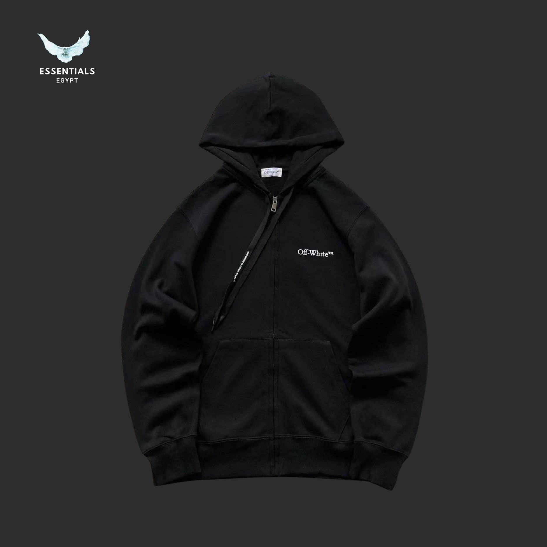 Off - White Black Windy Arrow - ESSENTIALS EGYPT