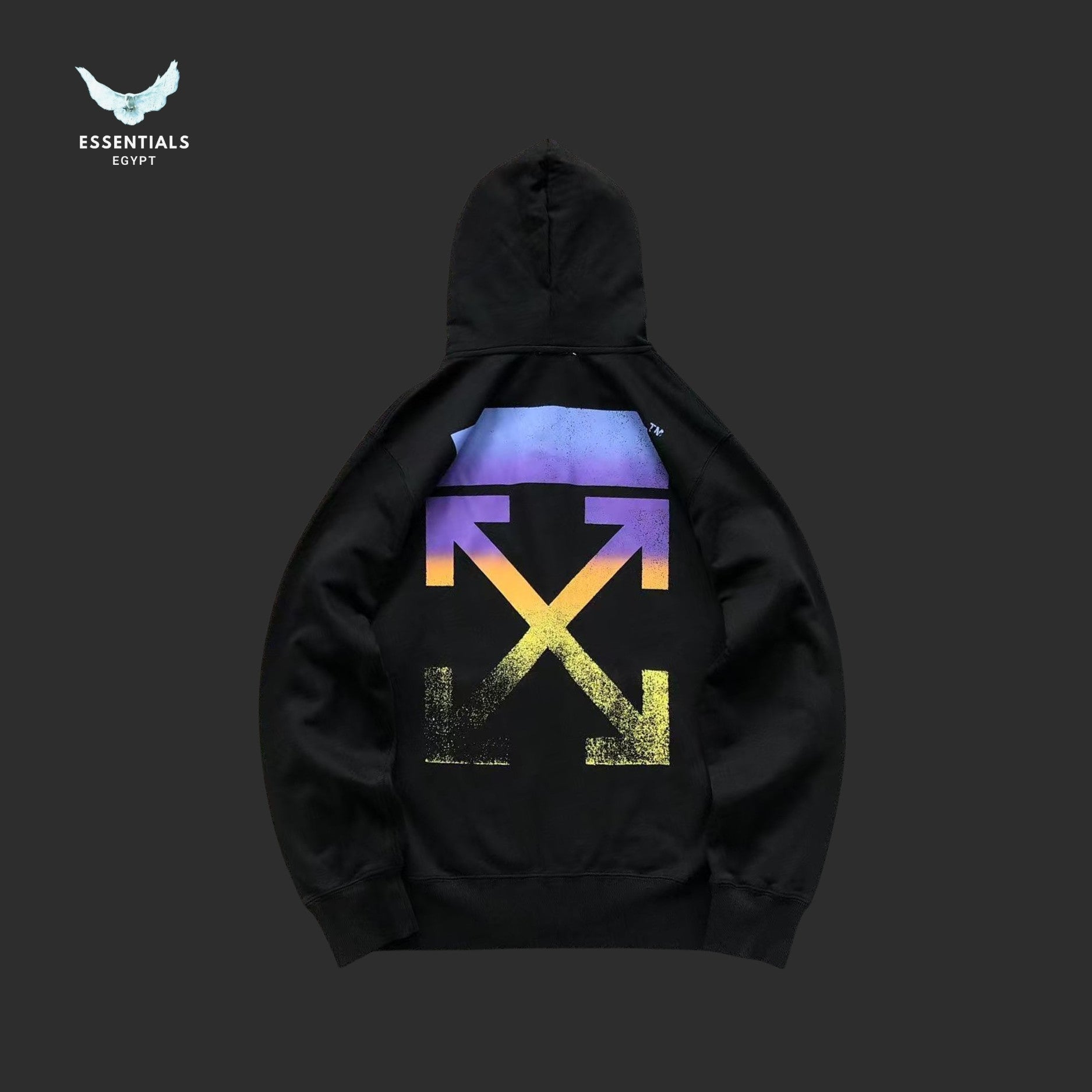 Off - White Degrade Arrow Hoodie - ESSENTIALS EGYPT