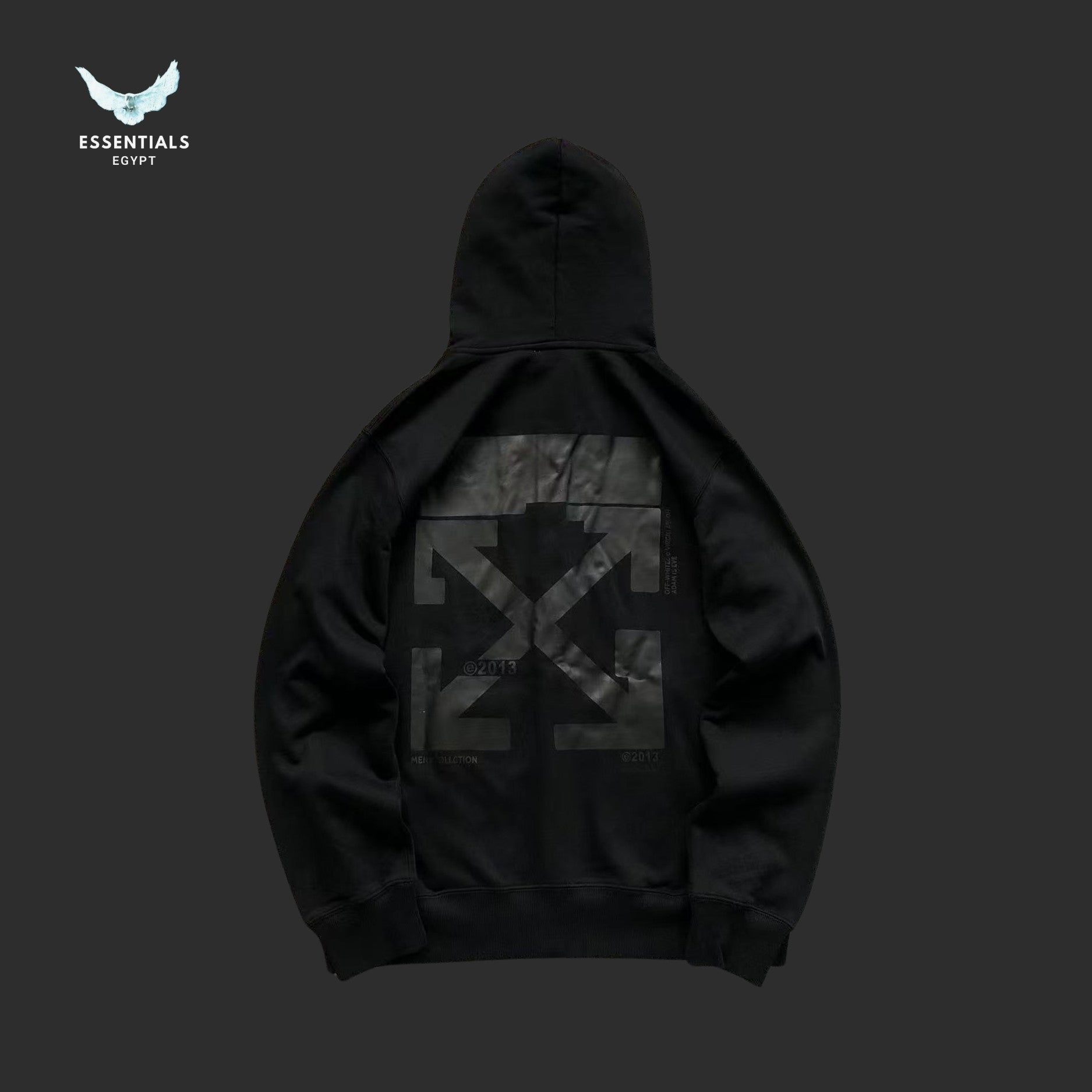 Off White Rubber Arrows Hoodie - ESSENTIALS EGYPT
