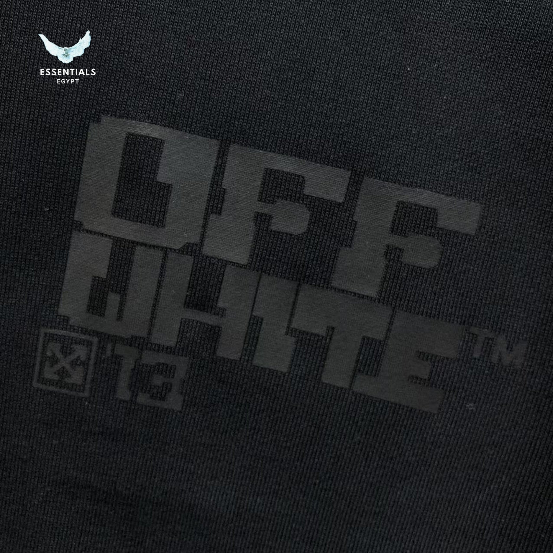 Off White Rubber Arrows Hoodie - ESSENTIALS EGYPT