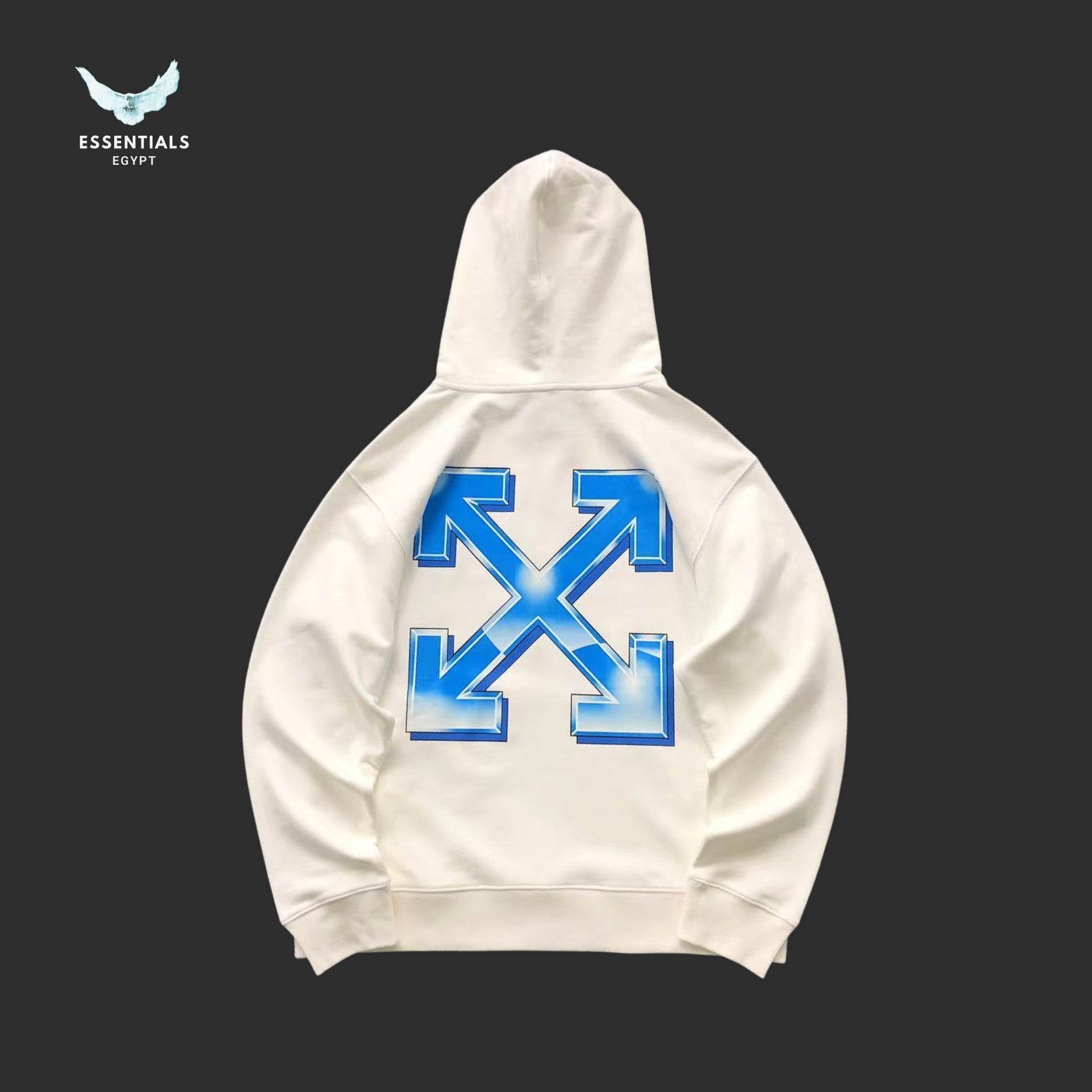 Off - White Metal Arrows Hoodie - ESSENTIALS EGYPT